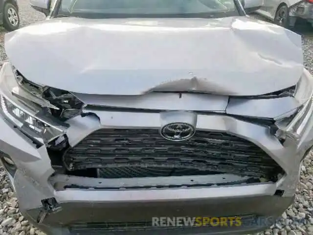 7 Photograph of a damaged car JTMW1RFV7KD500781 TOYOTA RAV4 XLE 2019