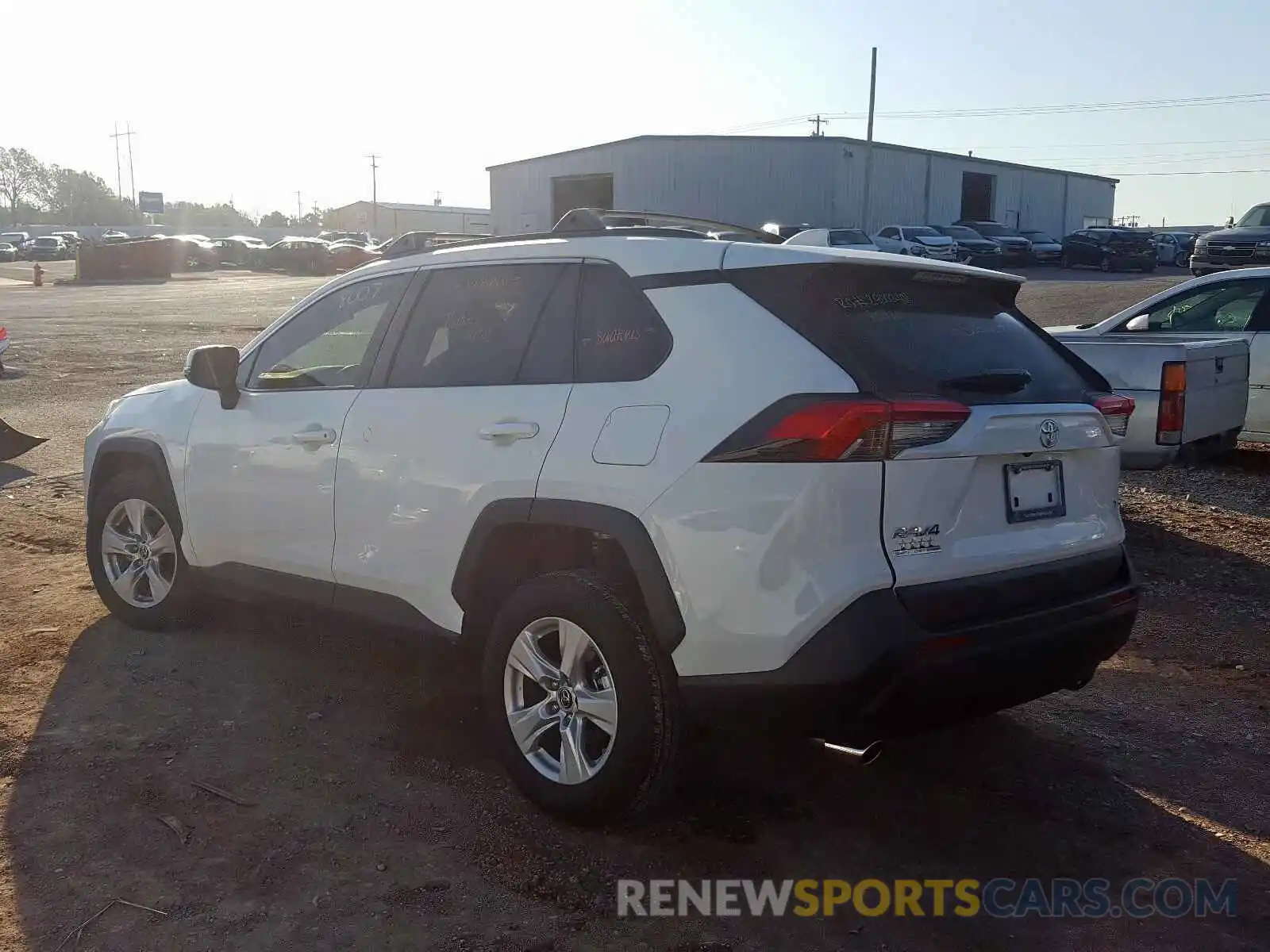 3 Photograph of a damaged car JTMW1RFV9KD024341 TOYOTA RAV4 XLE 2019