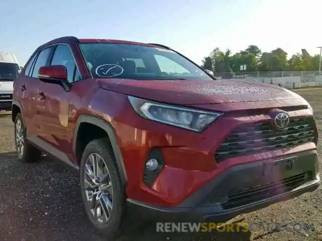 1 Photograph of a damaged car 2T3A1RFV7KW069131 TOYOTA RAV4 XLE P 2019