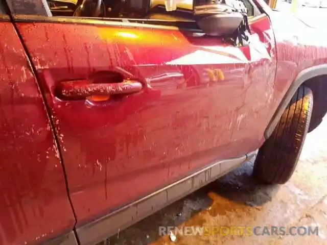 9 Photograph of a damaged car 2T3A1RFV8KC011501 TOYOTA RAV4 XLE P 2019