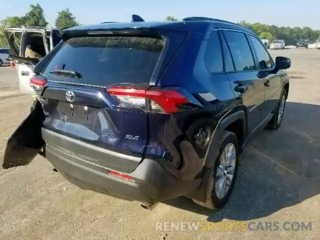 4 Photograph of a damaged car JTMC1RFV4KD020796 TOYOTA RAV4 XLE P 2019