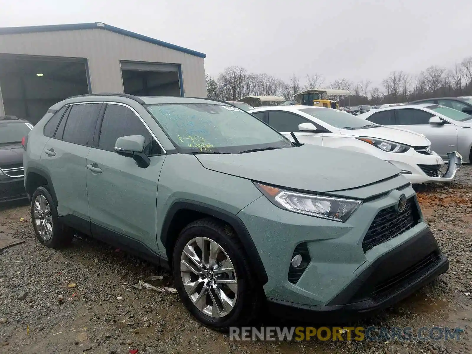 1 Photograph of a damaged car JTMC1RFV6KD510172 TOYOTA RAV4 XLE P 2019