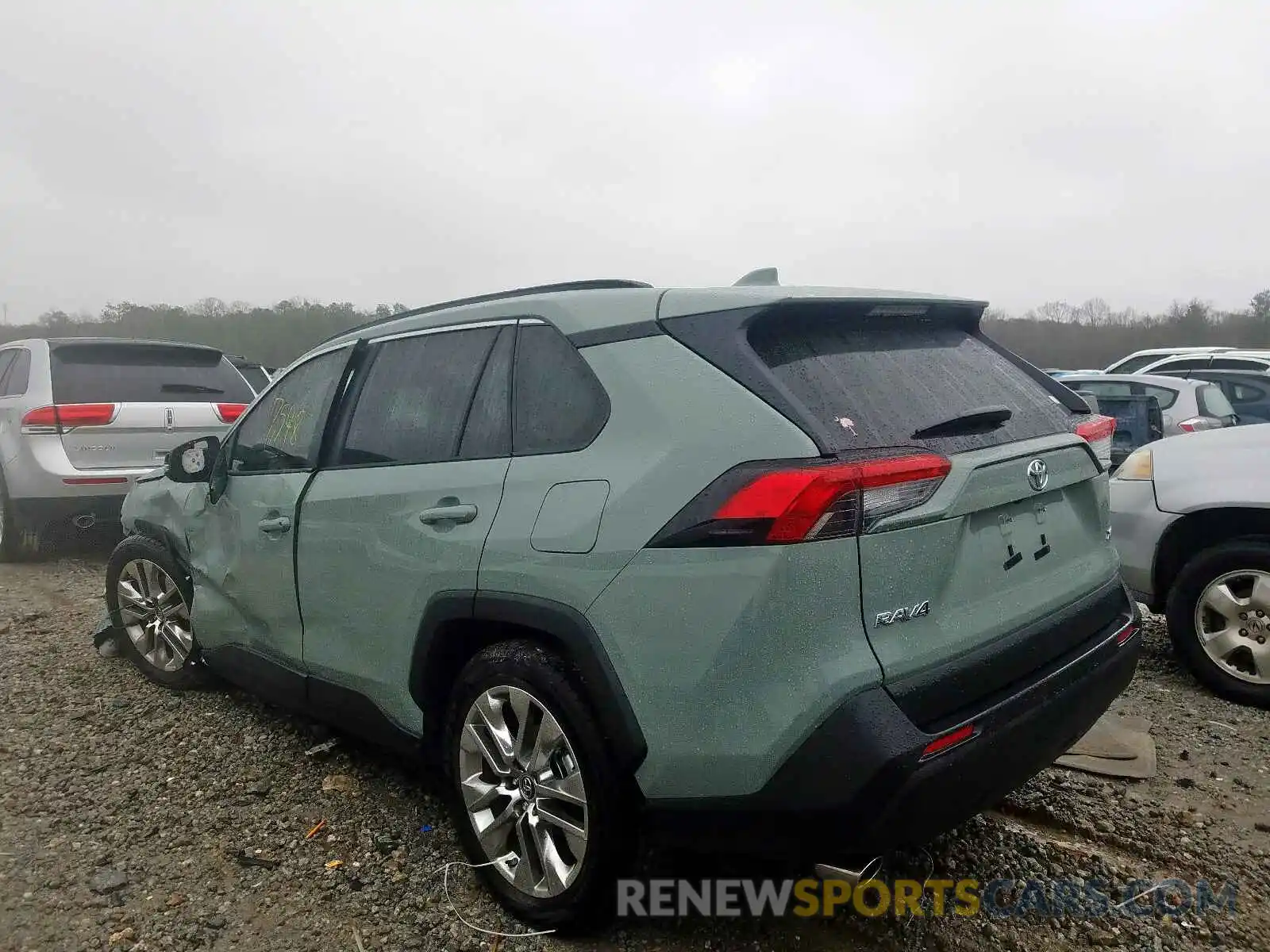 3 Фотография поврежденного автомобиля JTMC1RFV6KD510172 TOYOTA RAV4 XLE P 2019