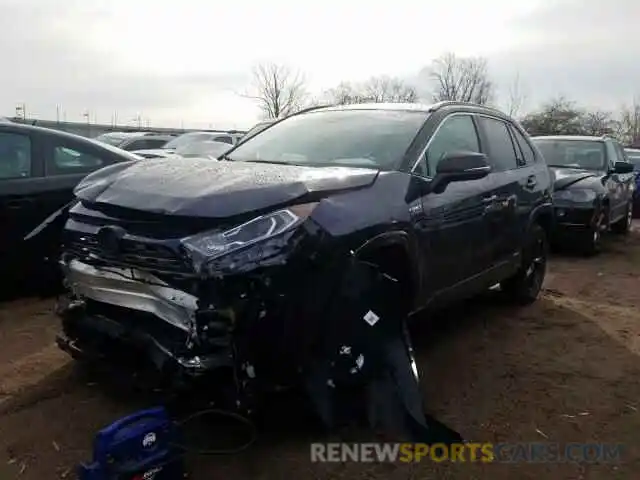 2 Фотография поврежденного автомобиля 2T3EWRFV0KW017925 TOYOTA RAV4 XSE 2019