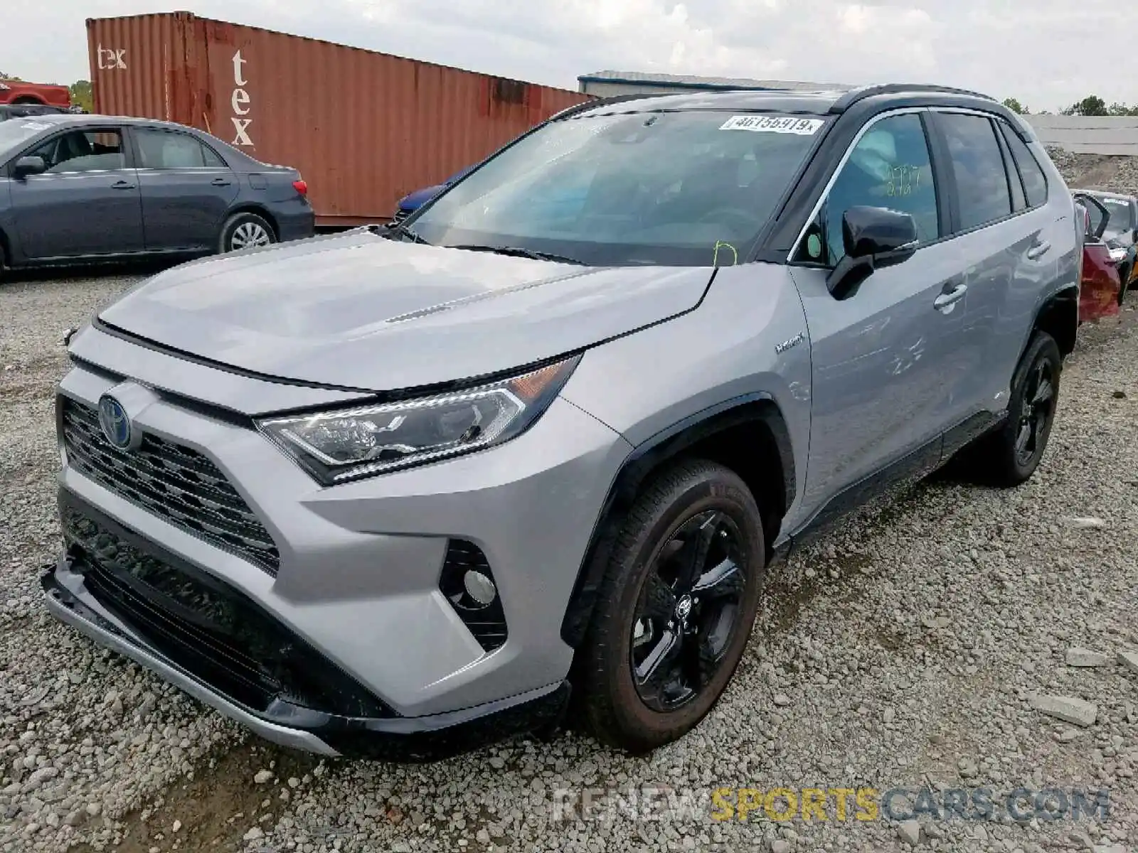 2 Photograph of a damaged car 2T3EWRFV6KW012485 TOYOTA RAV4 XSE 2019