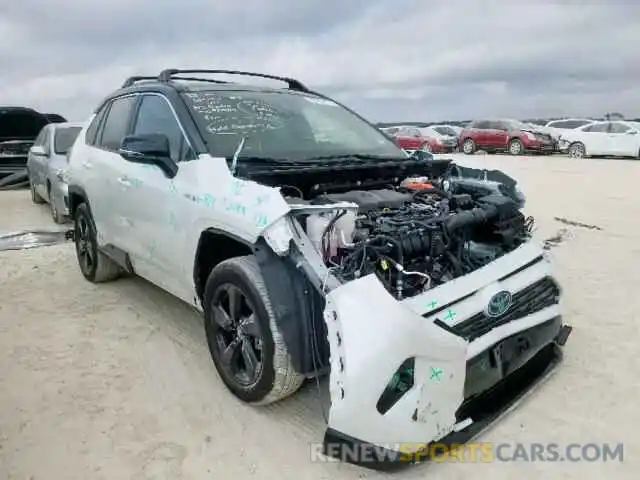 1 Photograph of a damaged car JTMEWRFV5KJ021192 TOYOTA RAV4 XSE 2019