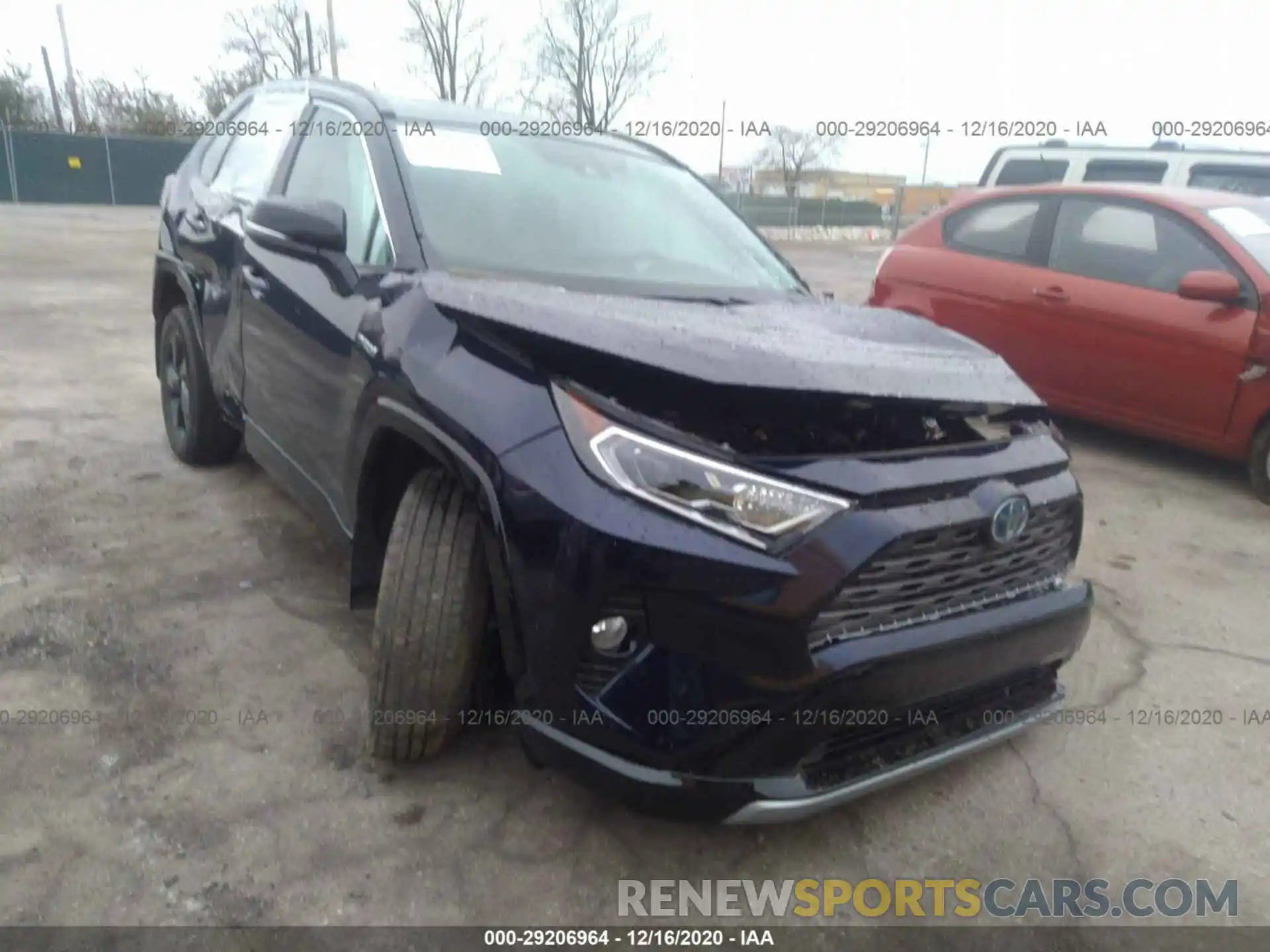 1 Photograph of a damaged car 2T3E6RFV5MW005806 TOYOTA RAV4 XSE 2021