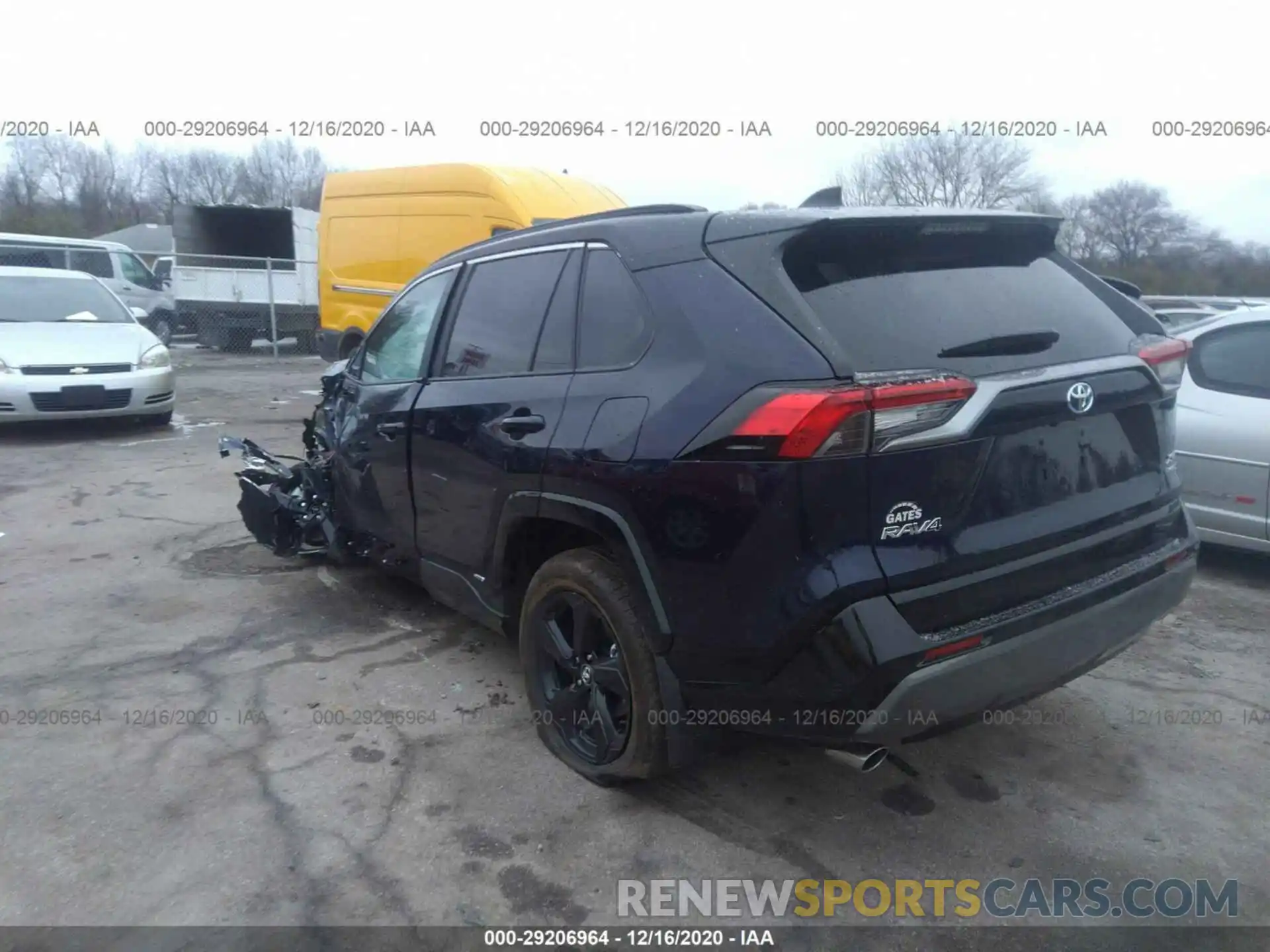 3 Фотография поврежденного автомобиля 2T3E6RFV5MW005806 TOYOTA RAV4 XSE 2021