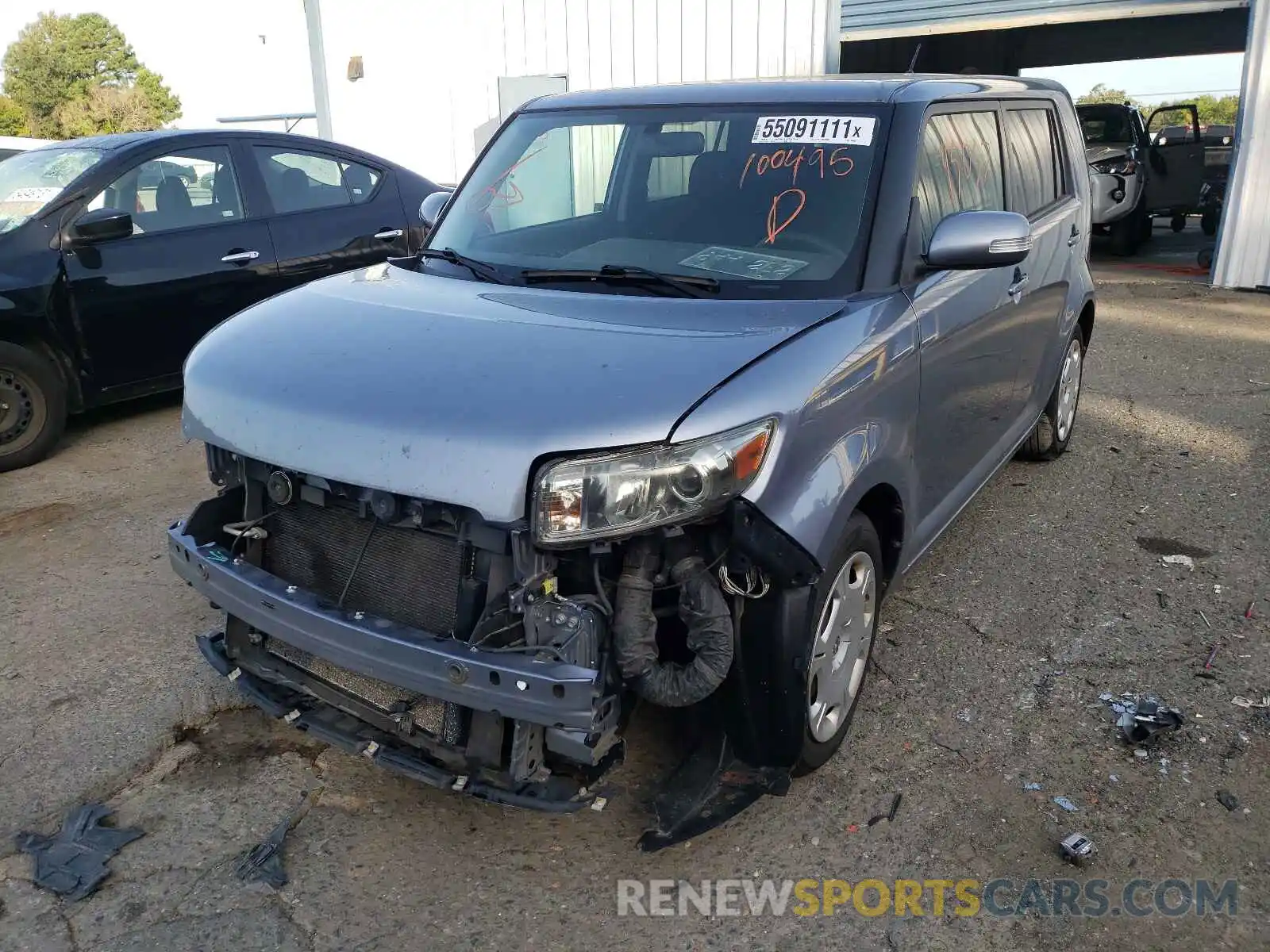 2 Photograph of a damaged car JTLZE4FEXA1100495 TOYOTA SCION 2020