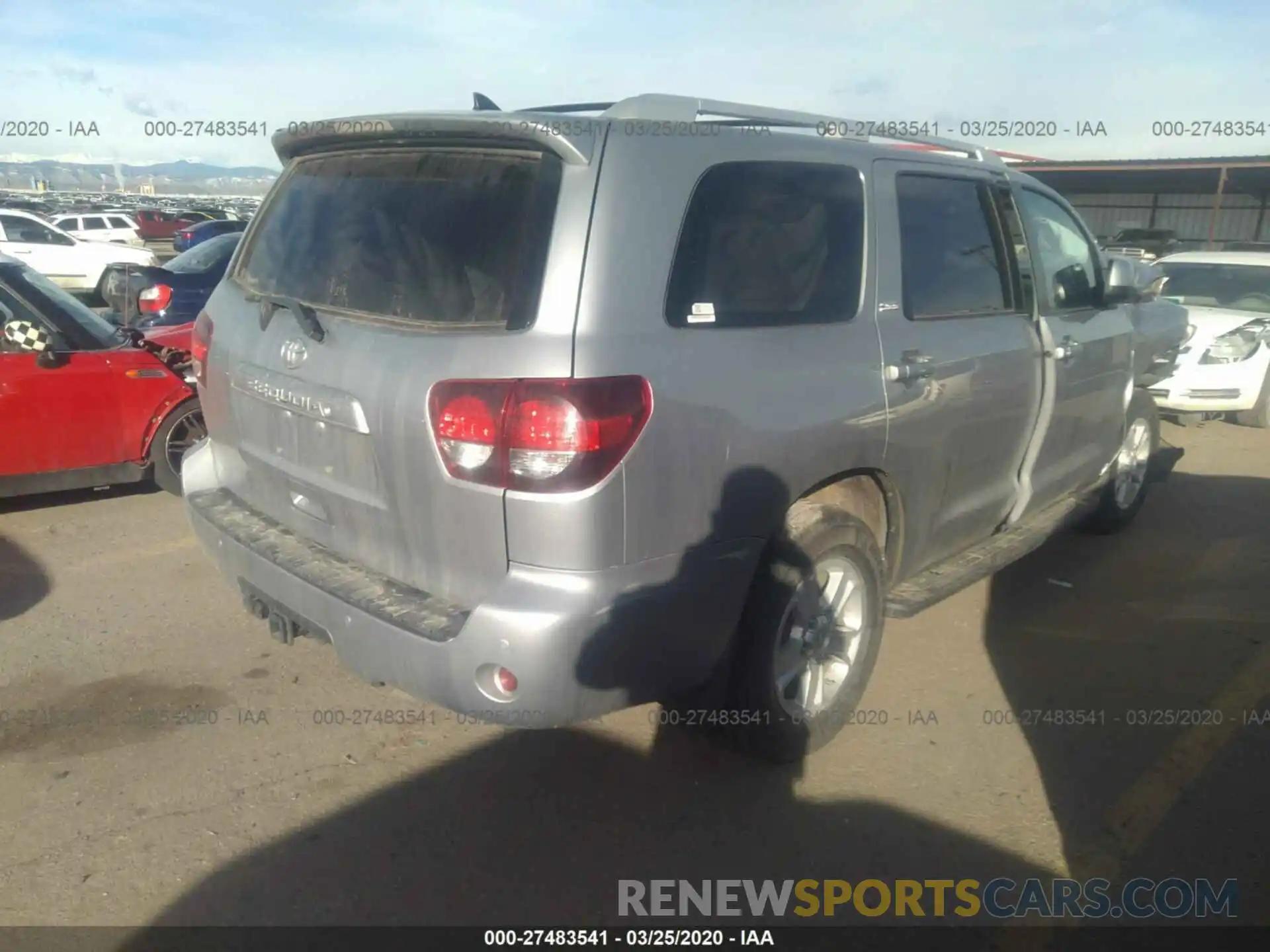 4 Photograph of a damaged car 5TDBY5G10KS169013 TOYOTA SEQUOIA 2019