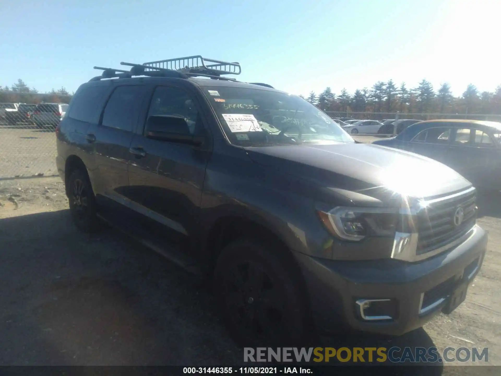 1 Photograph of a damaged car 5TDBY5G10KS169352 TOYOTA SEQUOIA 2019