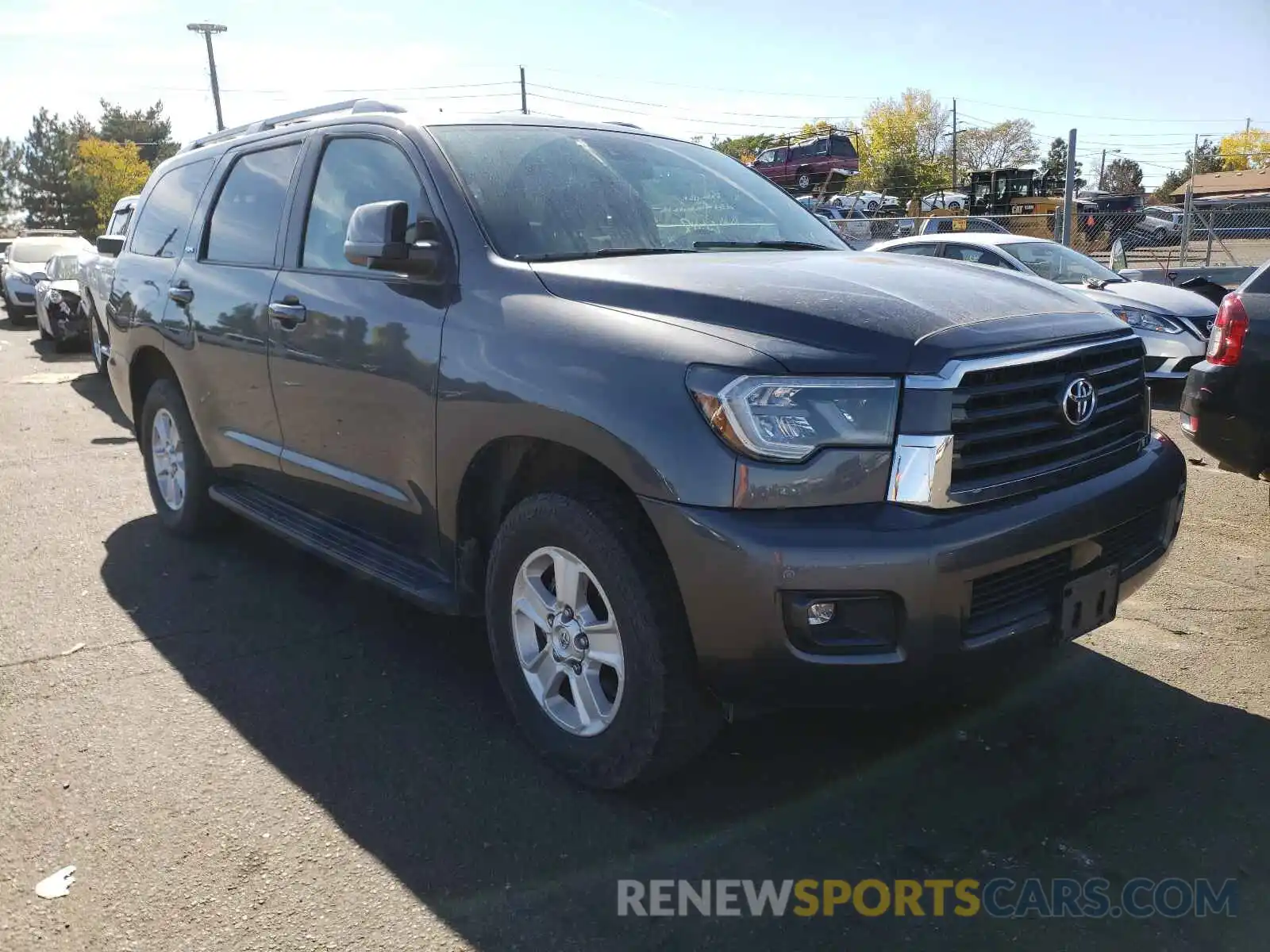 1 Photograph of a damaged car 5TDBY5G10KS169741 TOYOTA SEQUOIA 2019