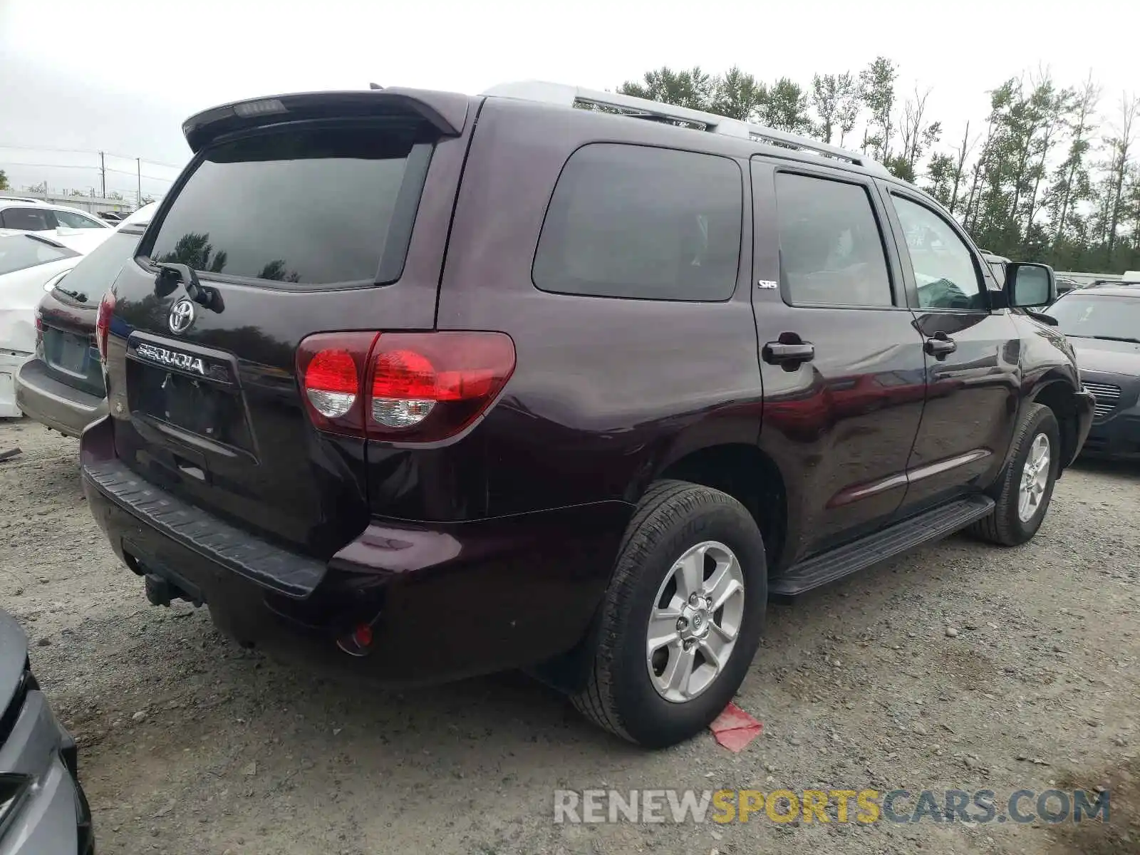 4 Photograph of a damaged car 5TDBY5G10KS173126 TOYOTA SEQUOIA 2019