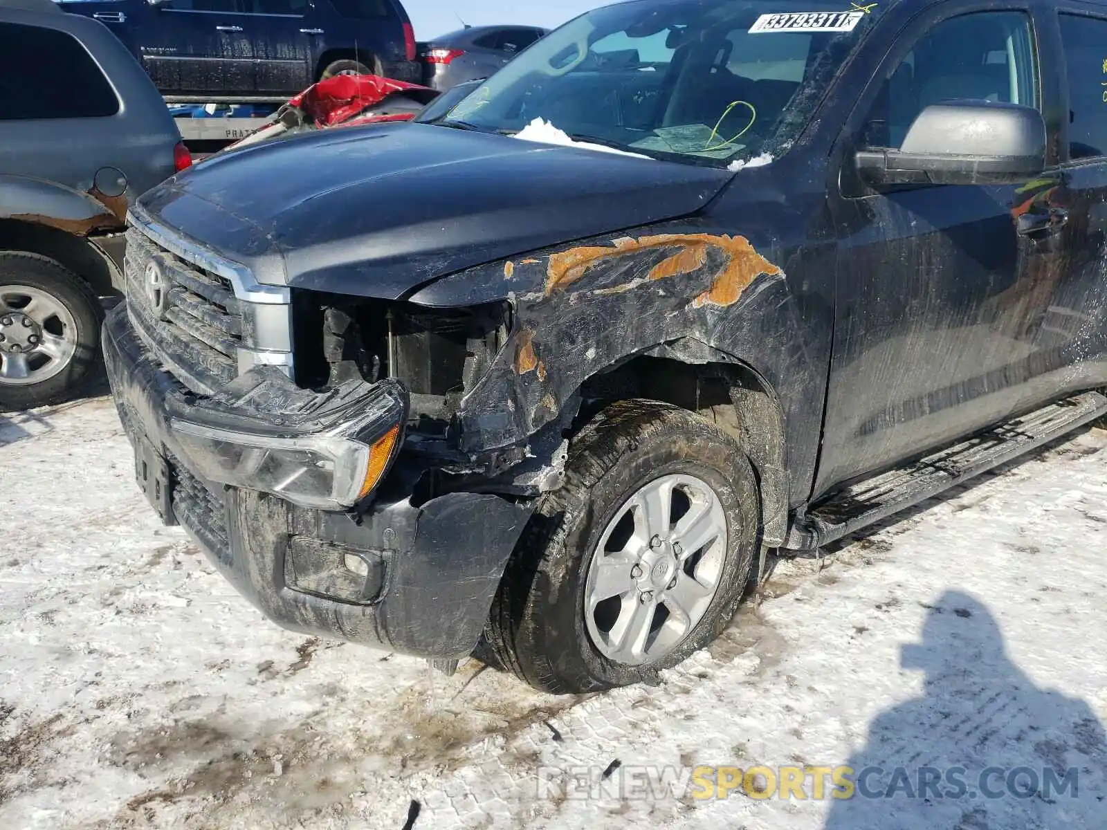 9 Photograph of a damaged car 5TDBY5G11KS169621 TOYOTA SEQUOIA 2019