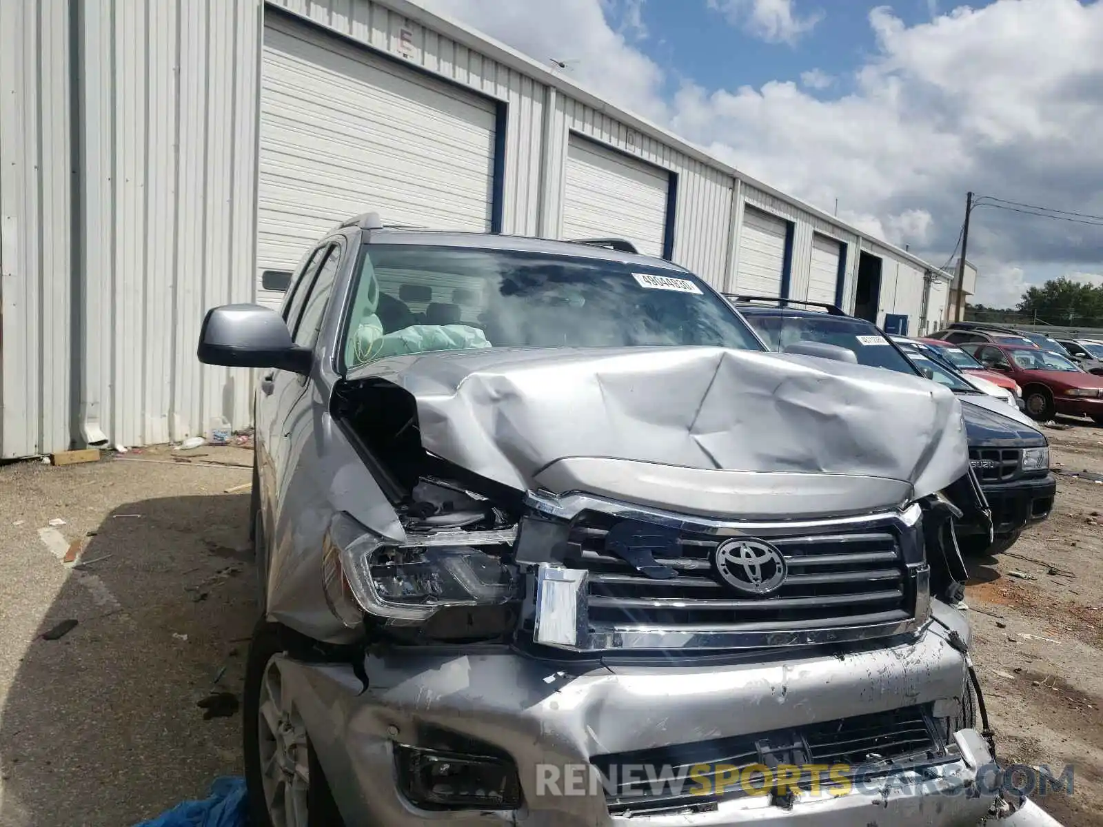 1 Photograph of a damaged car 5TDBY5G11KS173796 TOYOTA SEQUOIA 2019