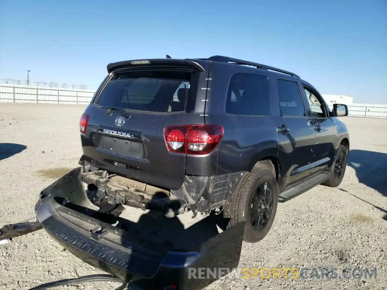 4 Photograph of a damaged car 5TDBY5G12KS165707 TOYOTA SEQUOIA 2019