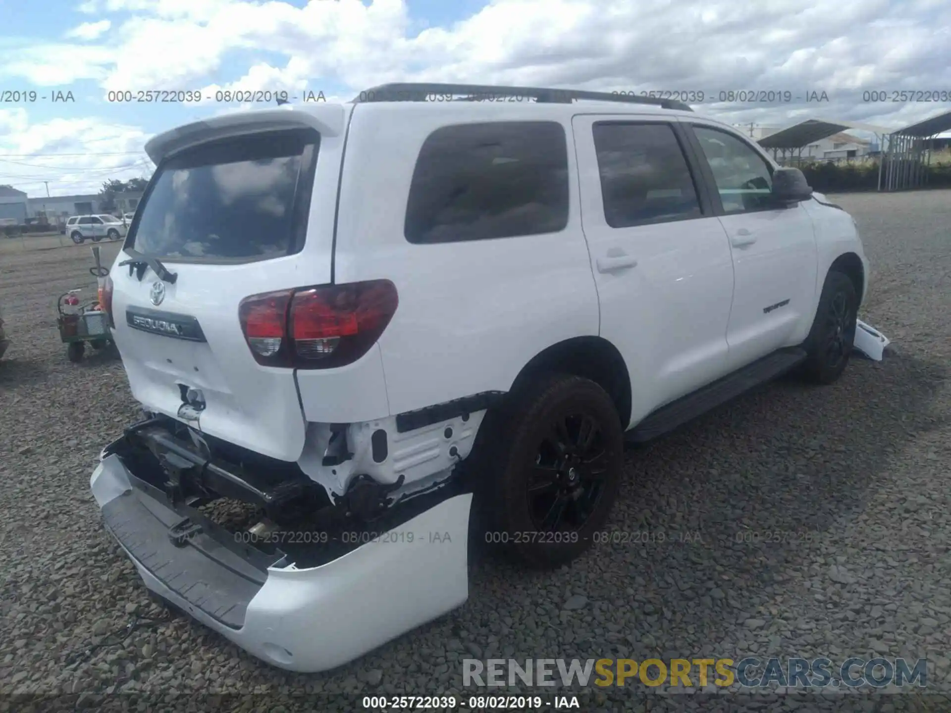 4 Фотография поврежденного автомобиля 5TDBY5G12KS168056 TOYOTA SEQUOIA 2019