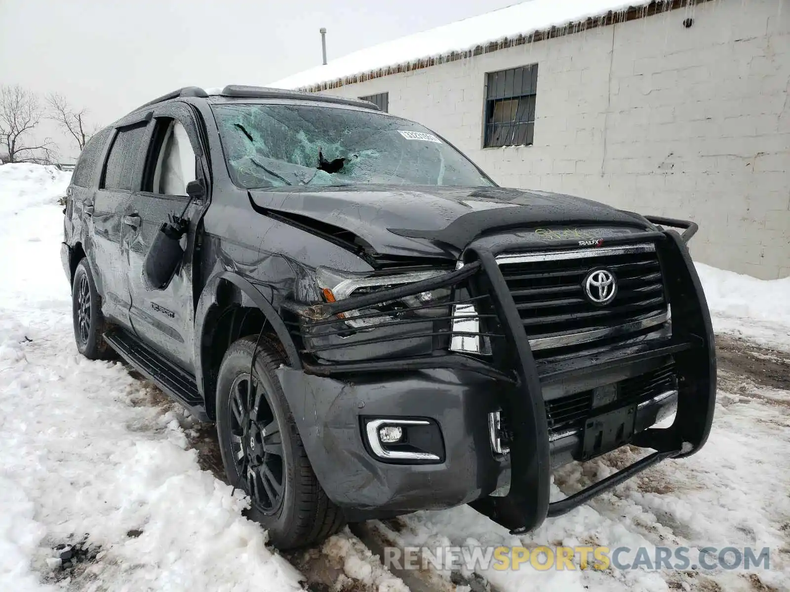 1 Photograph of a damaged car 5TDBY5G12KS169093 TOYOTA SEQUOIA 2019