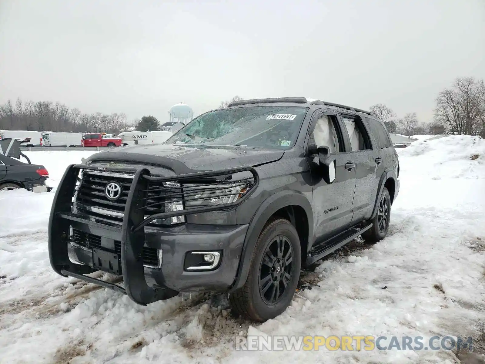 2 Photograph of a damaged car 5TDBY5G12KS169093 TOYOTA SEQUOIA 2019