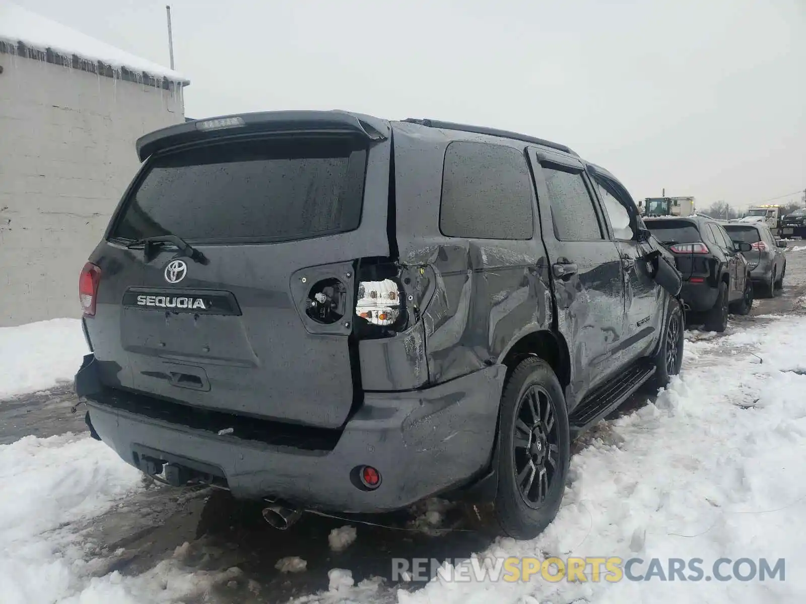 4 Фотография поврежденного автомобиля 5TDBY5G12KS169093 TOYOTA SEQUOIA 2019