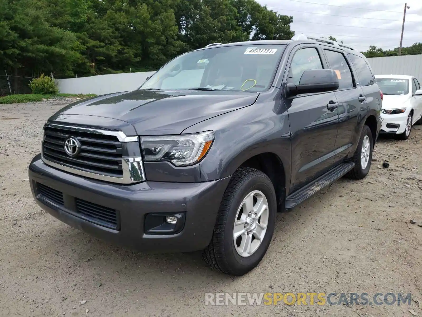 2 Photograph of a damaged car 5TDBY5G12KS169885 TOYOTA SEQUOIA 2019