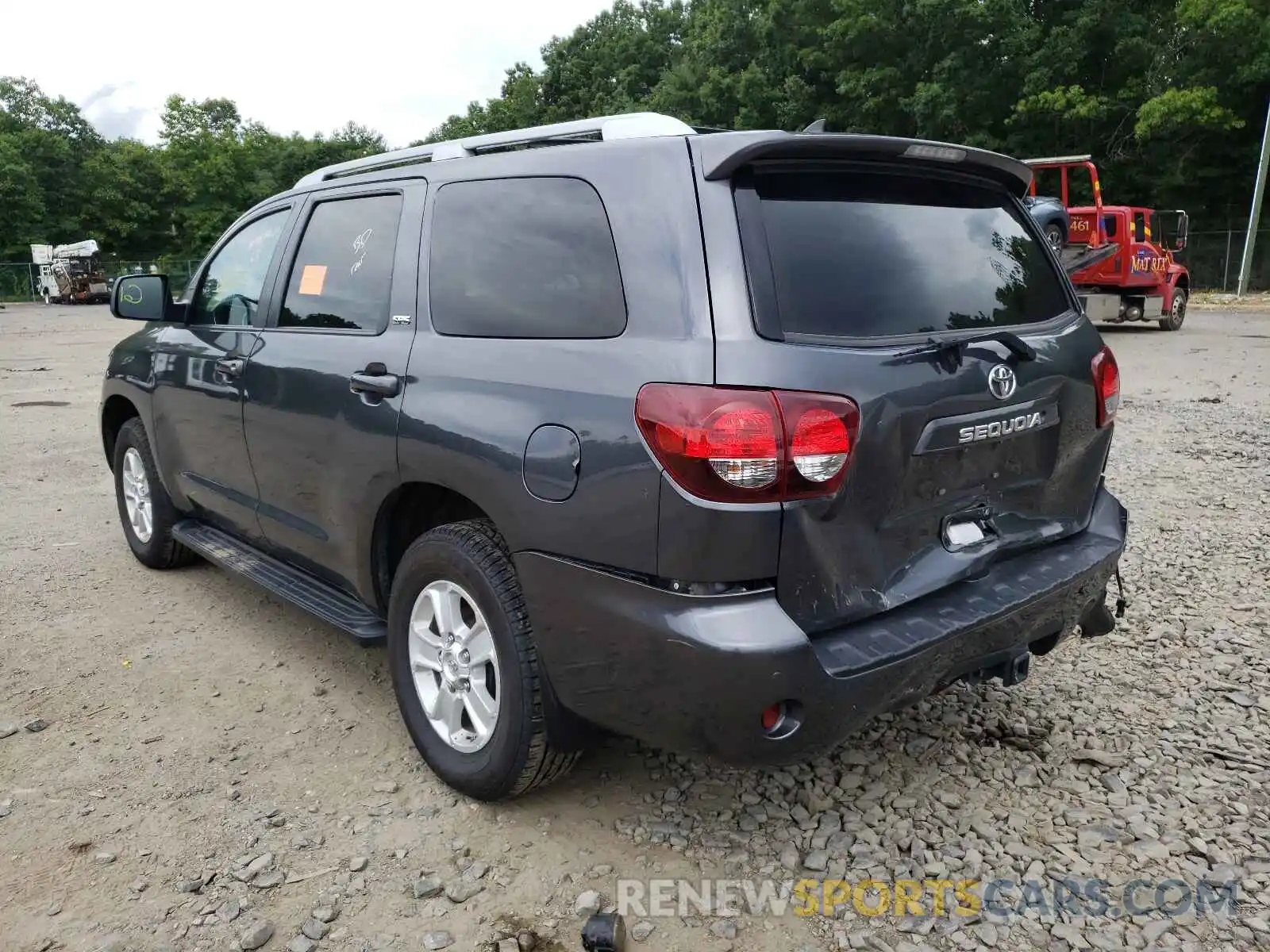 3 Photograph of a damaged car 5TDBY5G12KS169885 TOYOTA SEQUOIA 2019