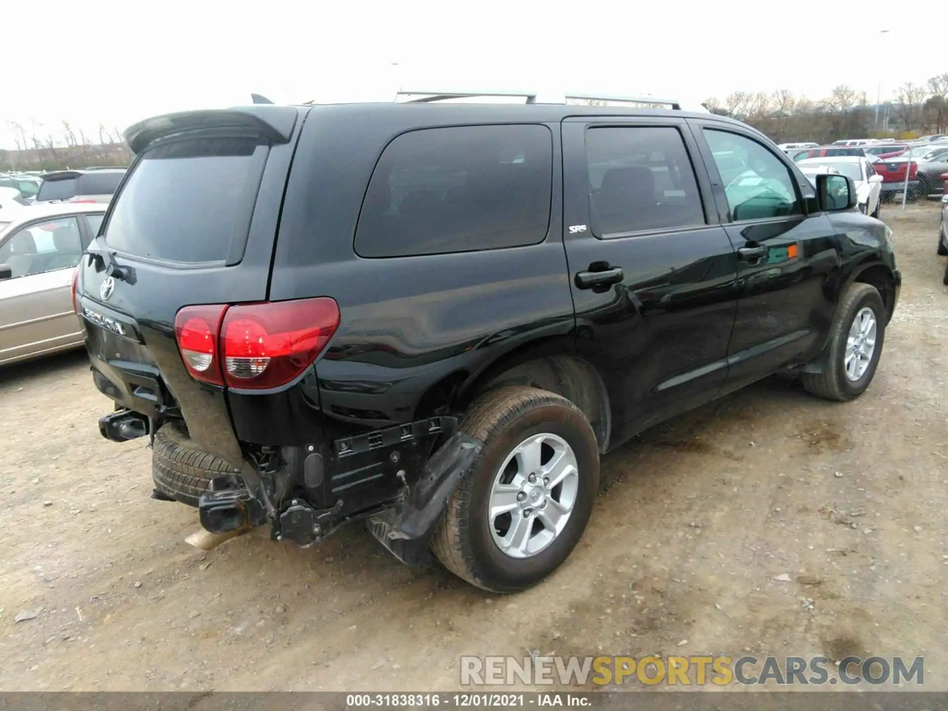 4 Фотография поврежденного автомобиля 5TDBY5G13KS167272 TOYOTA SEQUOIA 2019