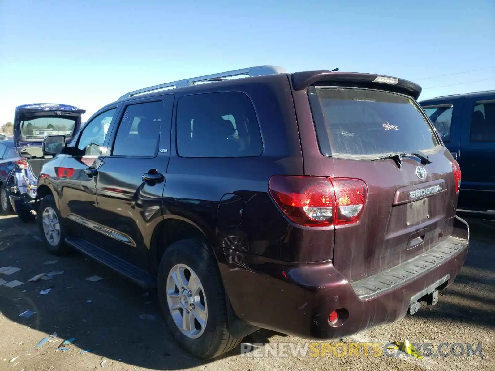 3 Photograph of a damaged car 5TDBY5G13KS169510 TOYOTA SEQUOIA 2019