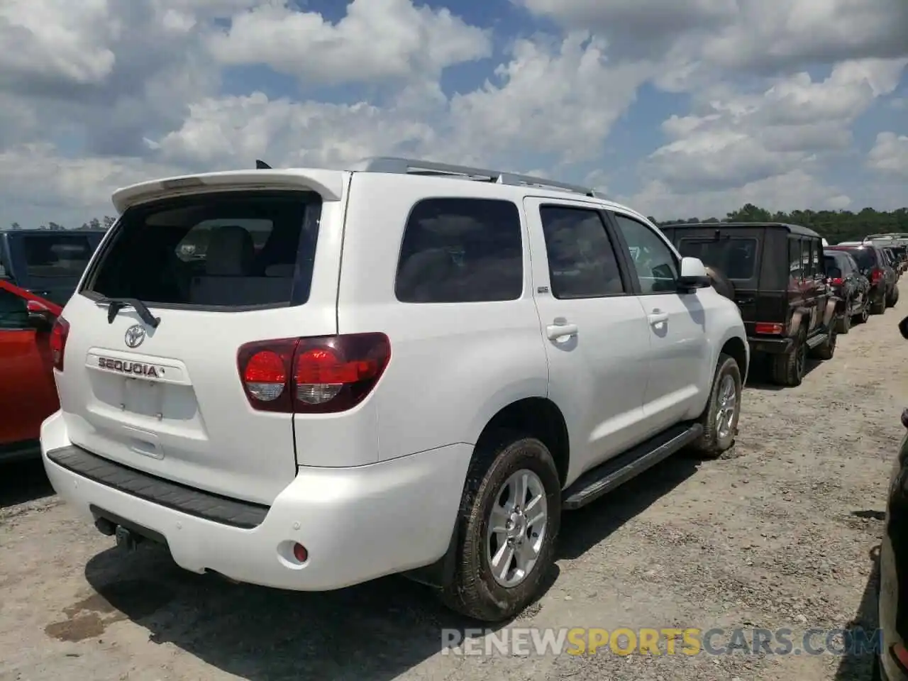 4 Фотография поврежденного автомобиля 5TDBY5G13KS169913 TOYOTA SEQUOIA 2019