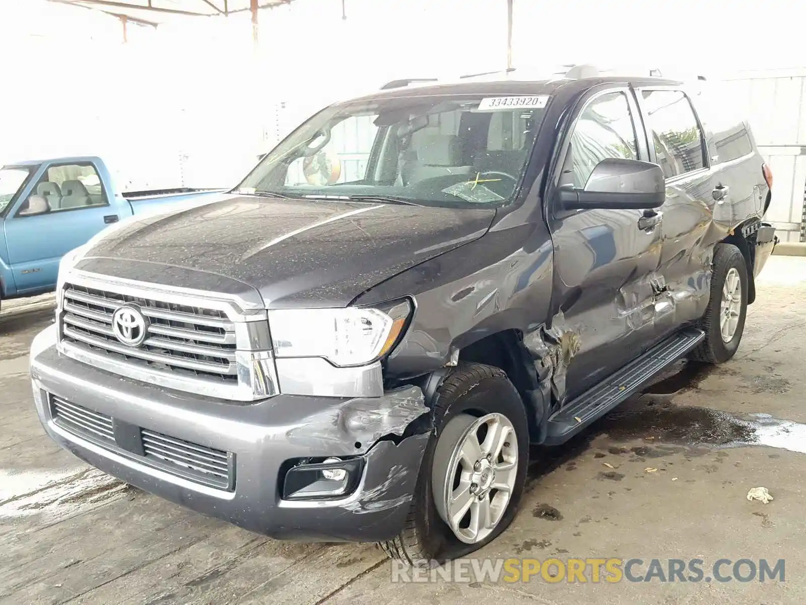 2 Фотография поврежденного автомобиля 5TDBY5G13KS170947 TOYOTA SEQUOIA 2019