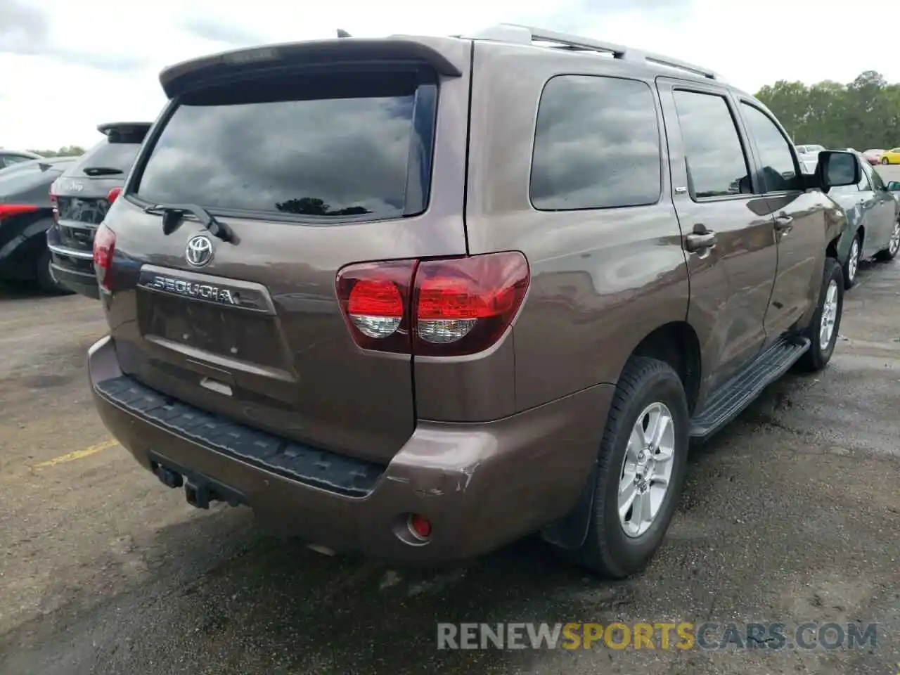 4 Фотография поврежденного автомобиля 5TDBY5G13KS174500 TOYOTA SEQUOIA 2019