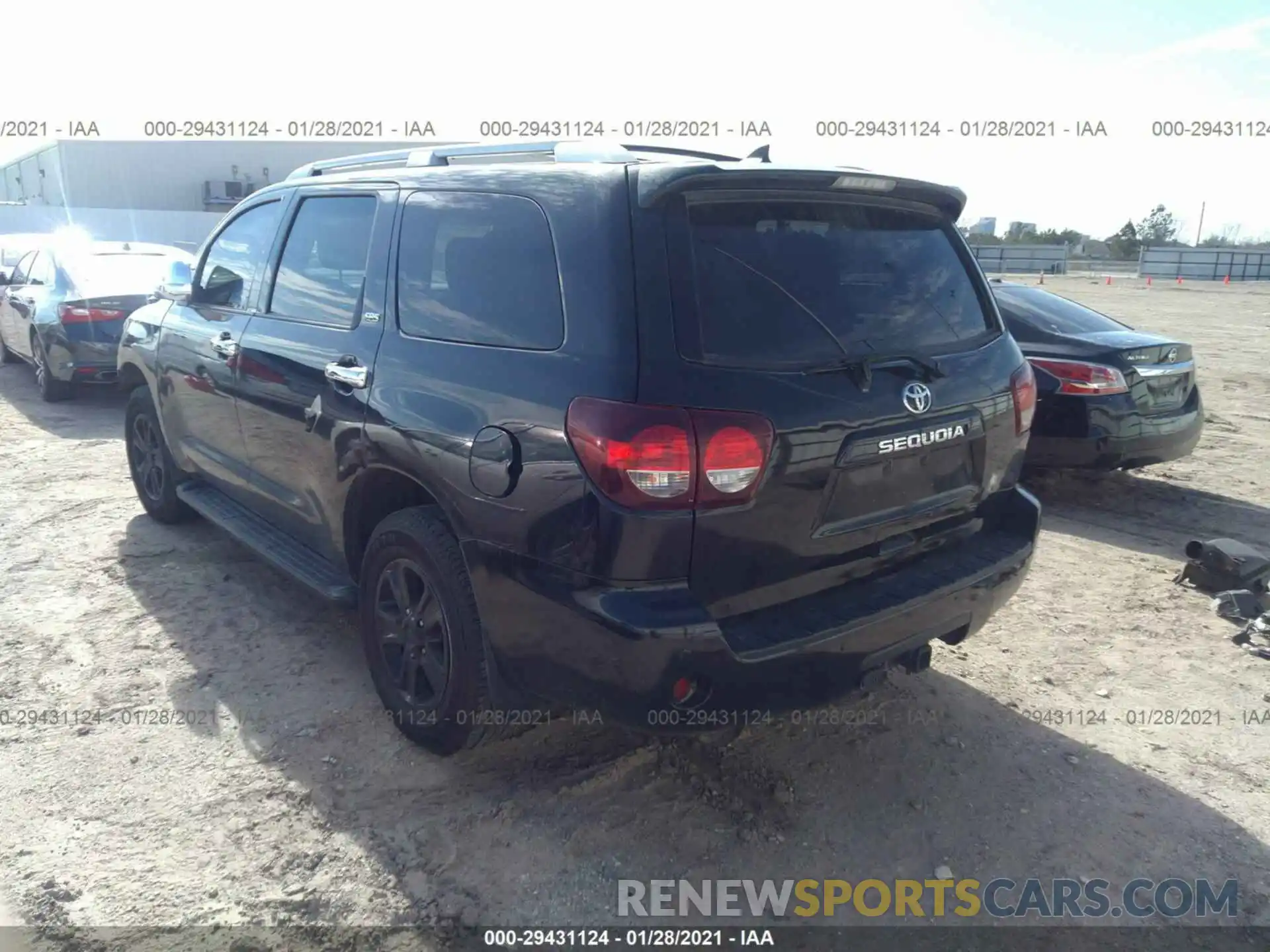 3 Photograph of a damaged car 5TDBY5G14KS168866 TOYOTA SEQUOIA 2019