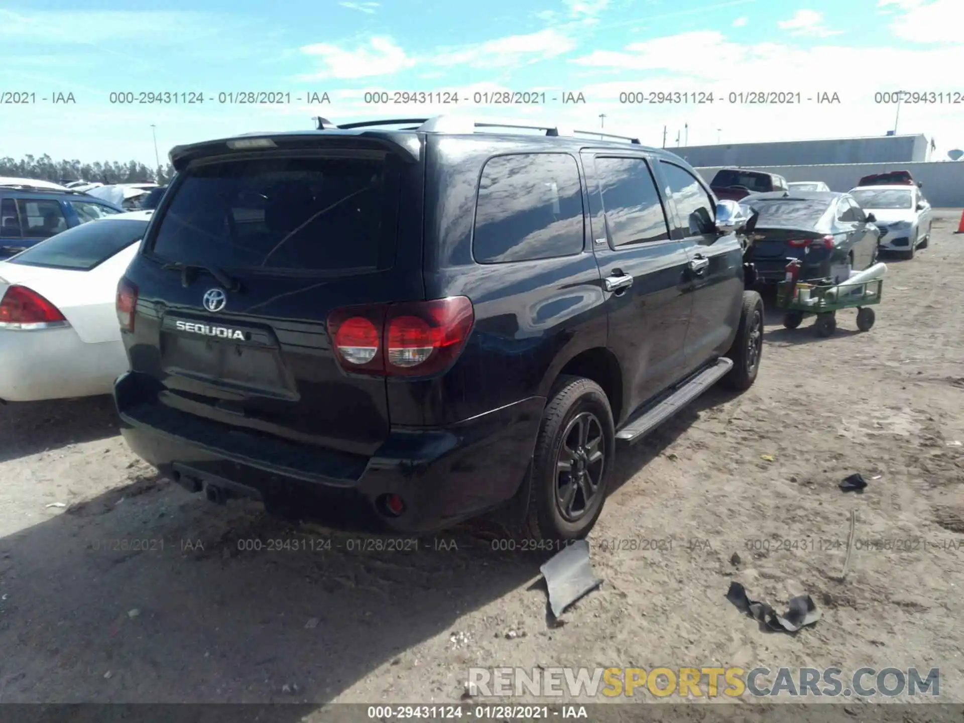 4 Photograph of a damaged car 5TDBY5G14KS168866 TOYOTA SEQUOIA 2019