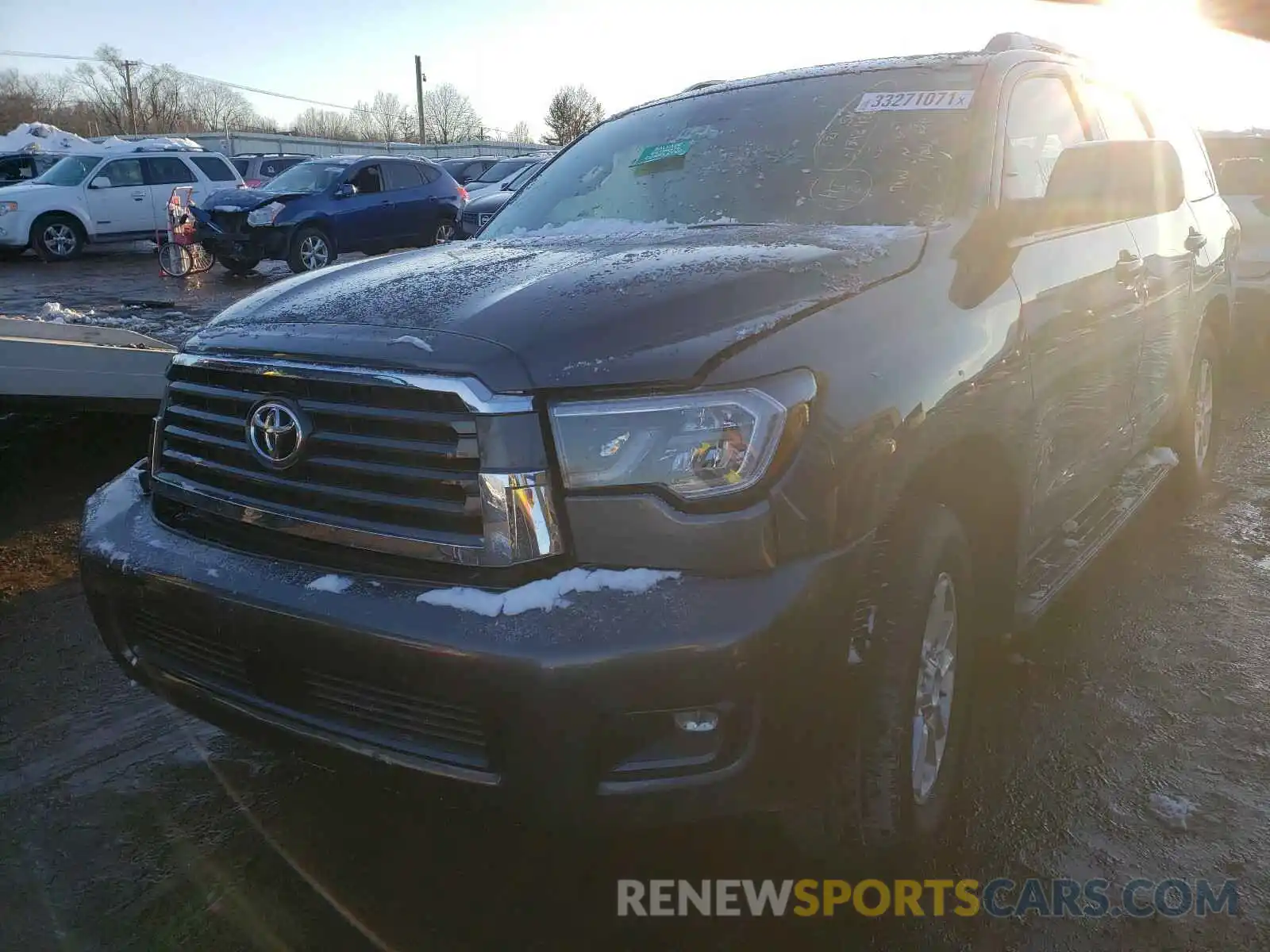 2 Photograph of a damaged car 5TDBY5G14KS170973 TOYOTA SEQUOIA 2019