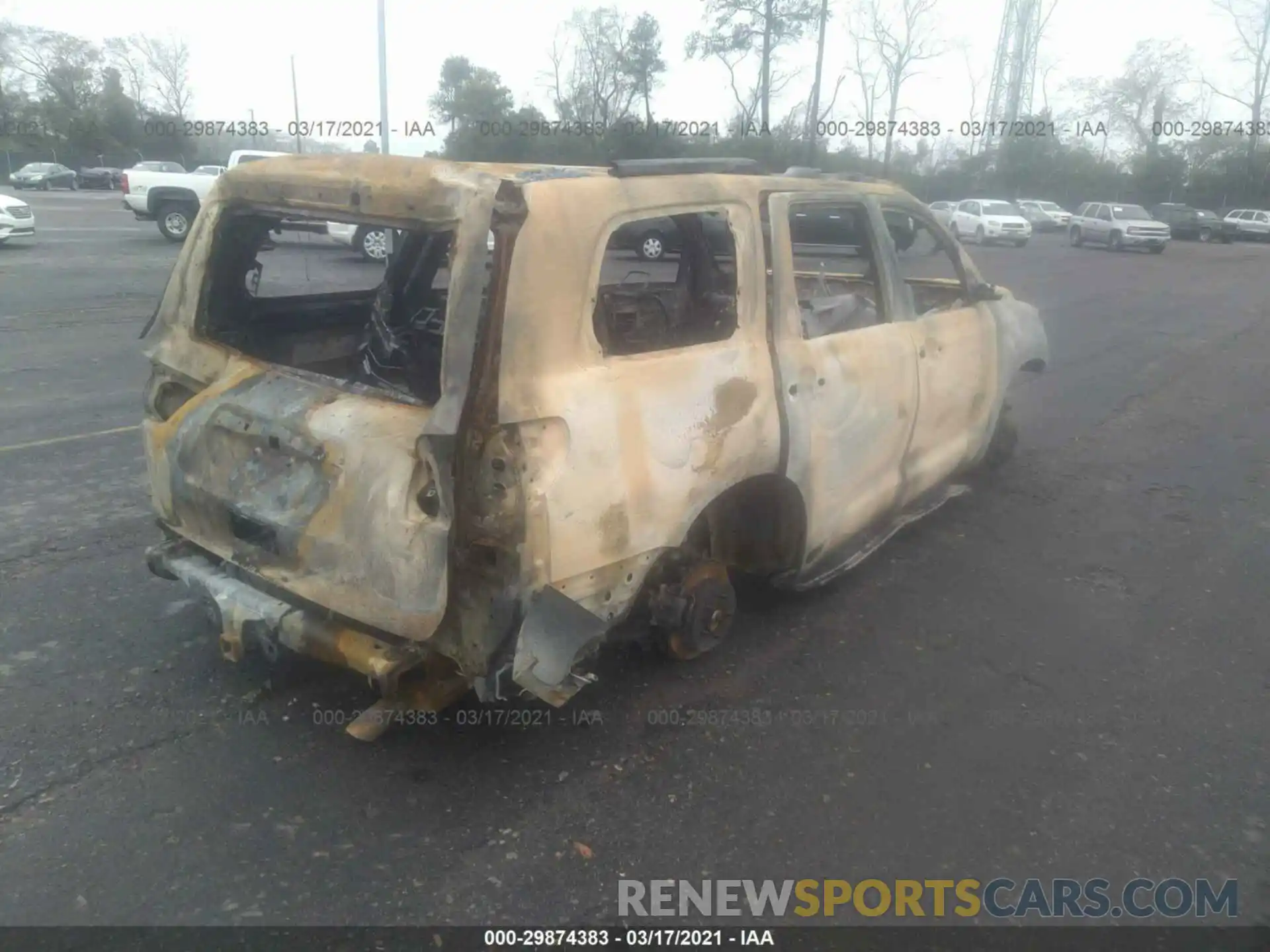 4 Photograph of a damaged car 5TDBY5G15KS169346 TOYOTA SEQUOIA 2019