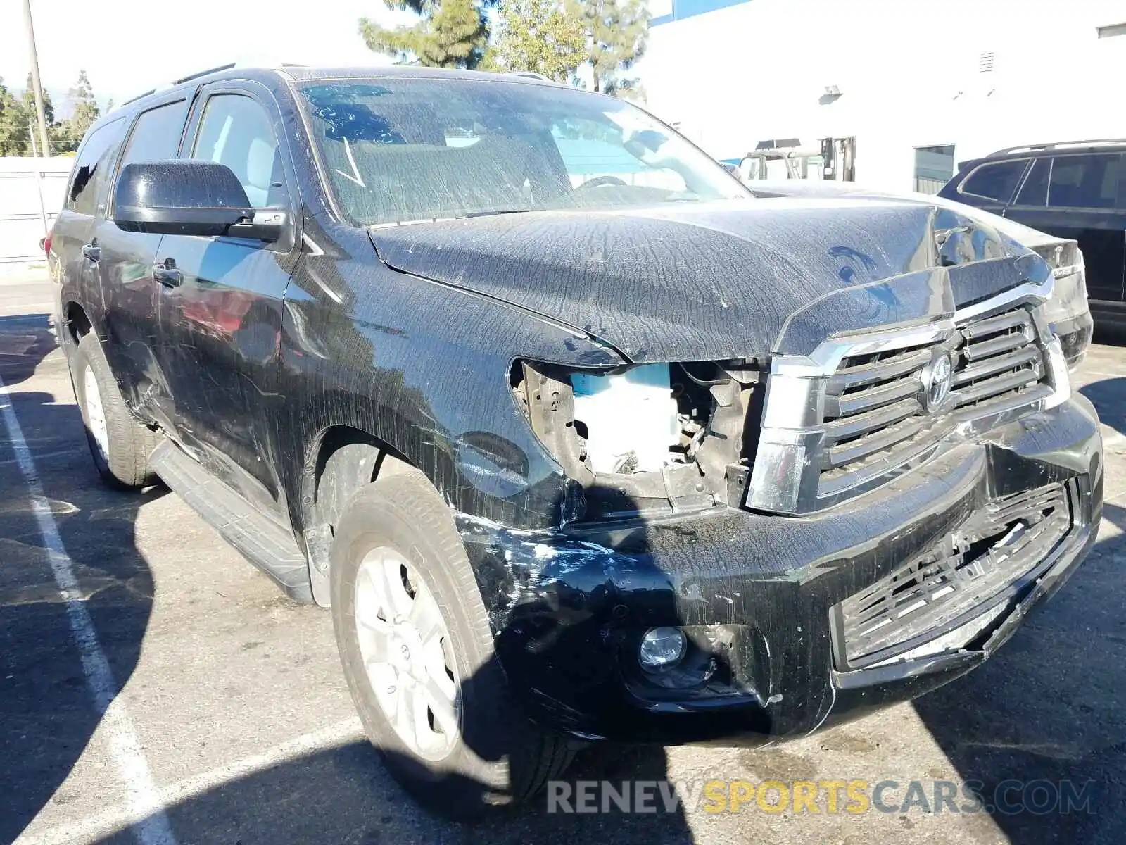 1 Photograph of a damaged car 5TDBY5G15KS173557 TOYOTA SEQUOIA 2019