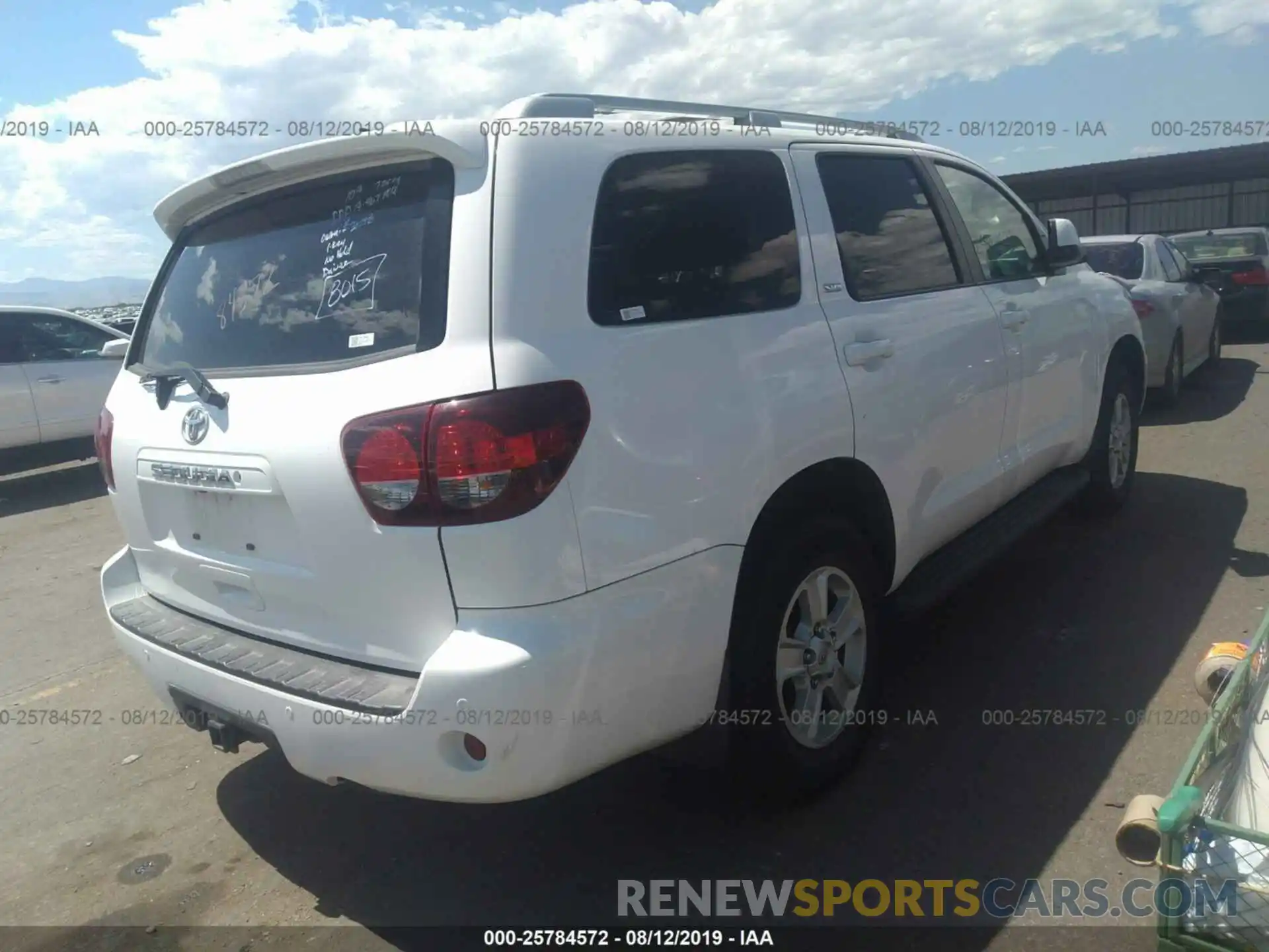 4 Photograph of a damaged car 5TDBY5G16KS168805 TOYOTA SEQUOIA 2019