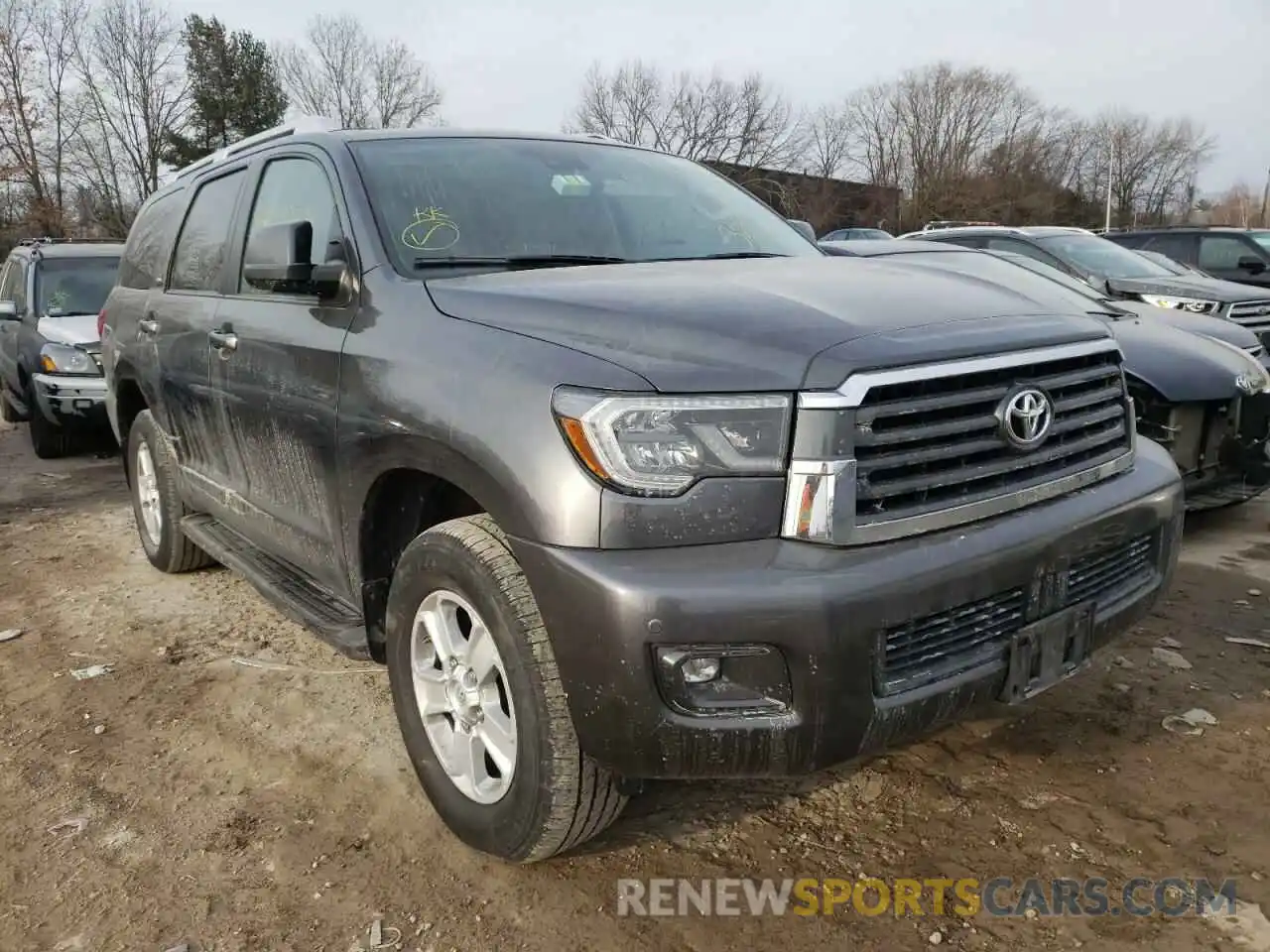 1 Photograph of a damaged car 5TDBY5G16KS169663 TOYOTA SEQUOIA 2019