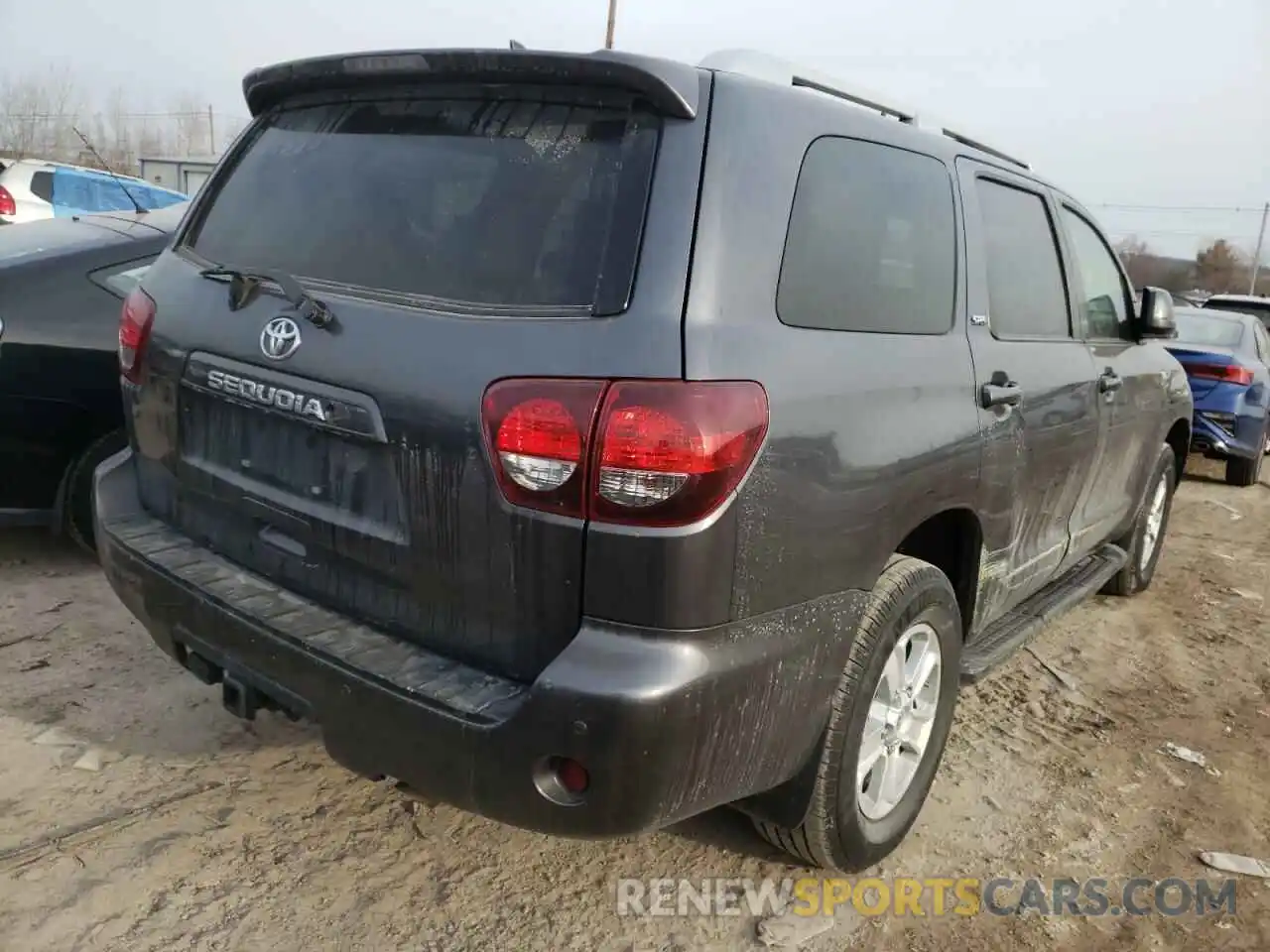 4 Фотография поврежденного автомобиля 5TDBY5G16KS169663 TOYOTA SEQUOIA 2019