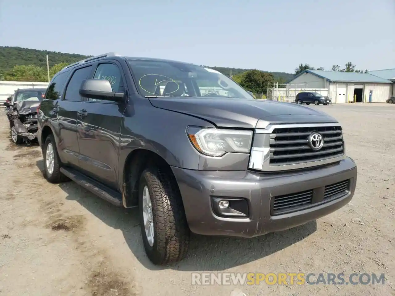 1 Photograph of a damaged car 5TDBY5G16KS173566 TOYOTA SEQUOIA 2019