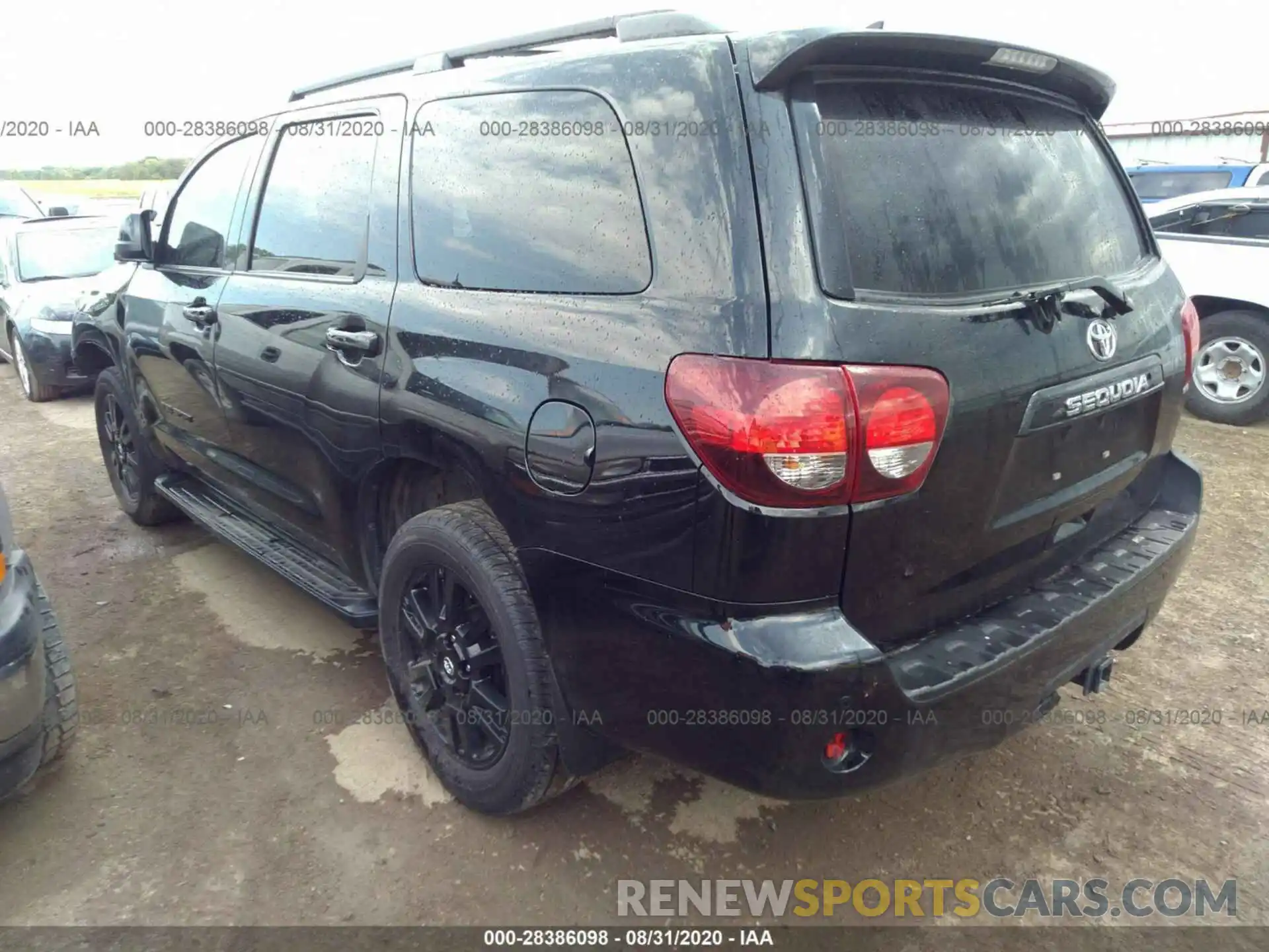 3 Фотография поврежденного автомобиля 5TDBY5G16KS174426 TOYOTA SEQUOIA 2019