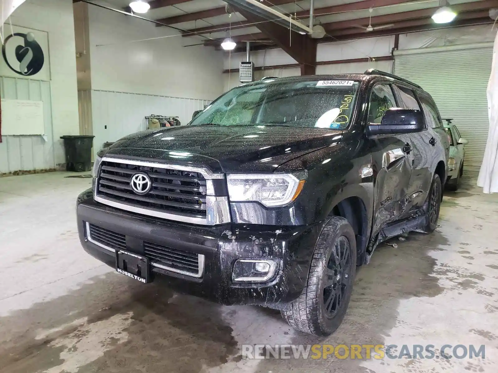 2 Photograph of a damaged car 5TDBY5G17KS165766 TOYOTA SEQUOIA 2019