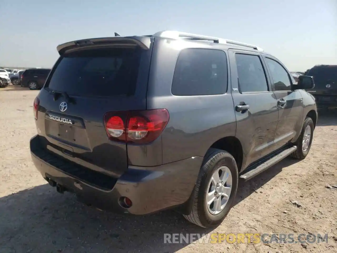 4 Фотография поврежденного автомобиля 5TDBY5G17KS166626 TOYOTA SEQUOIA 2019