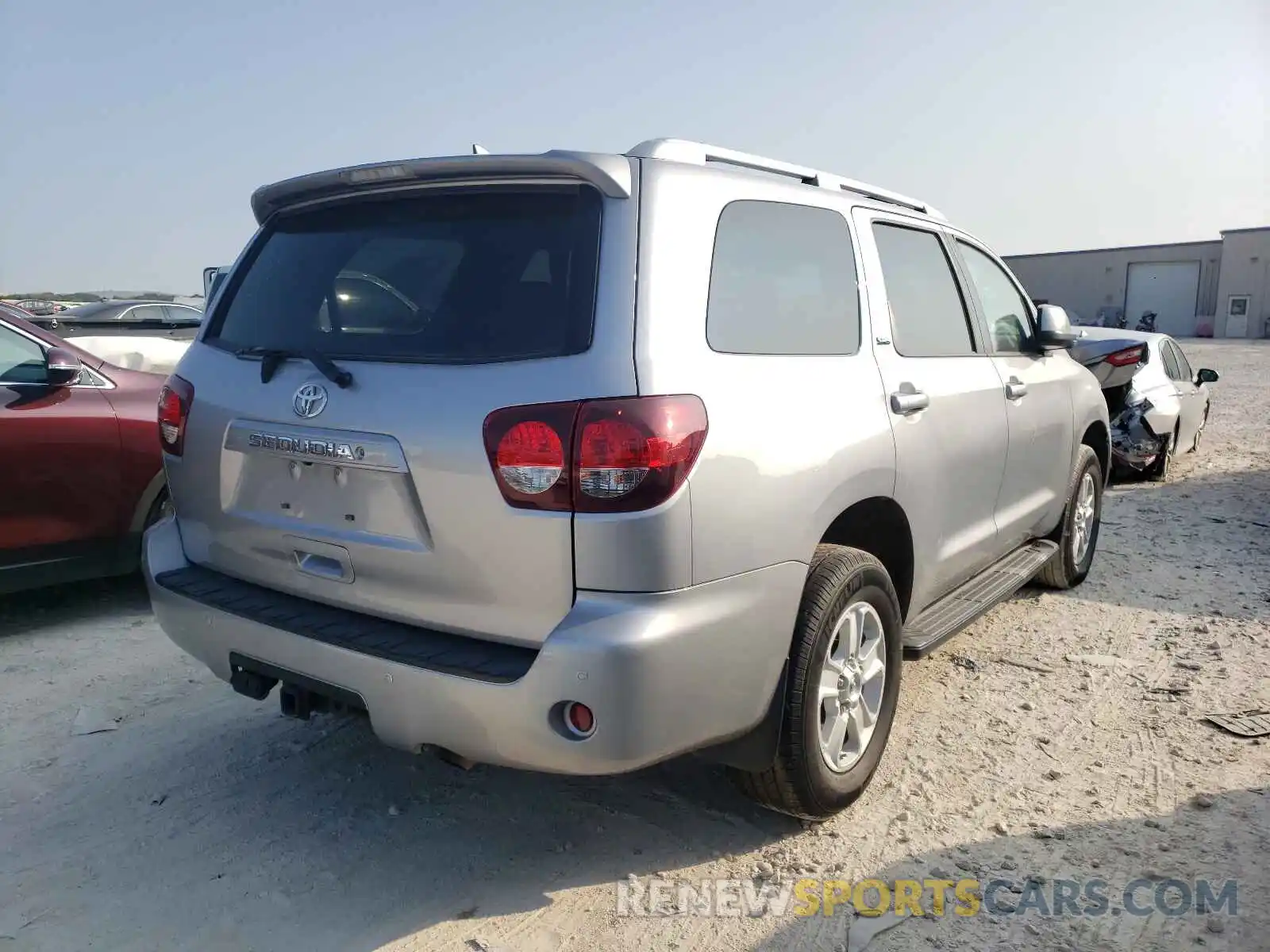 4 Фотография поврежденного автомобиля 5TDBY5G17KS170515 TOYOTA SEQUOIA 2019