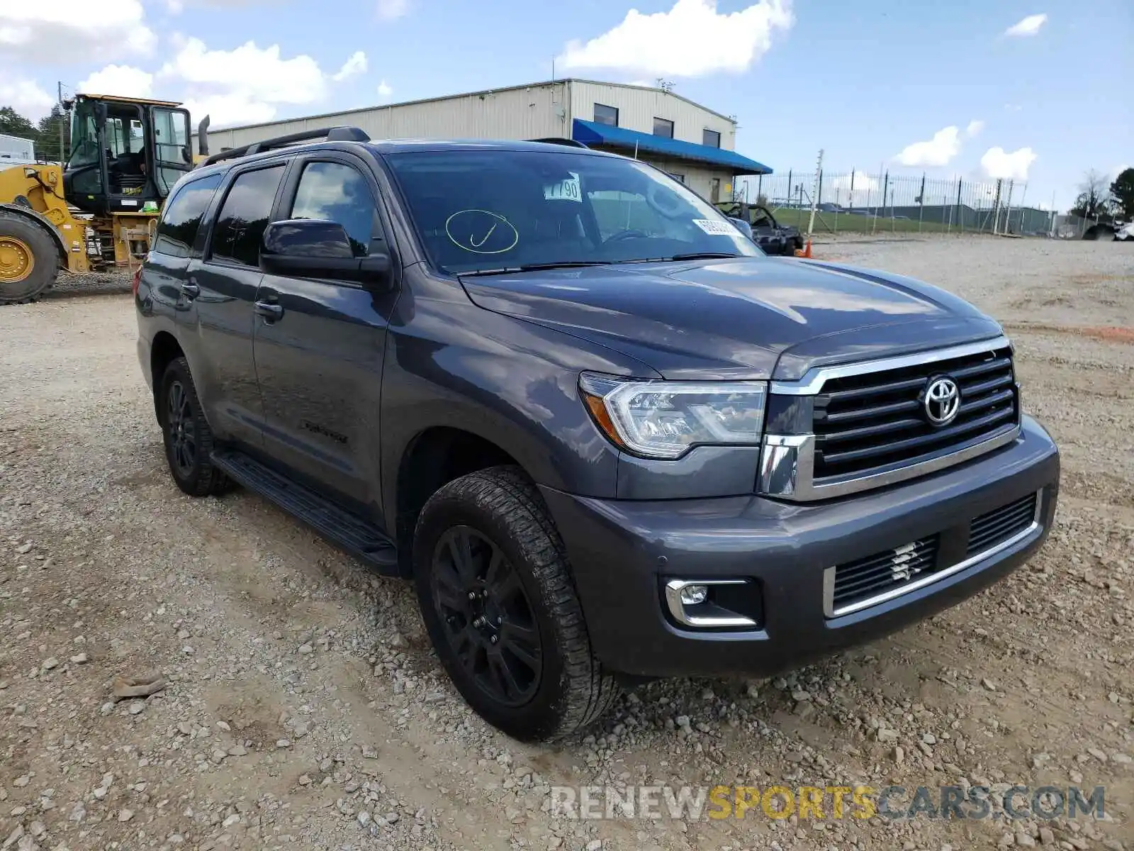 1 Photograph of a damaged car 5TDBY5G18KS174203 TOYOTA SEQUOIA 2019