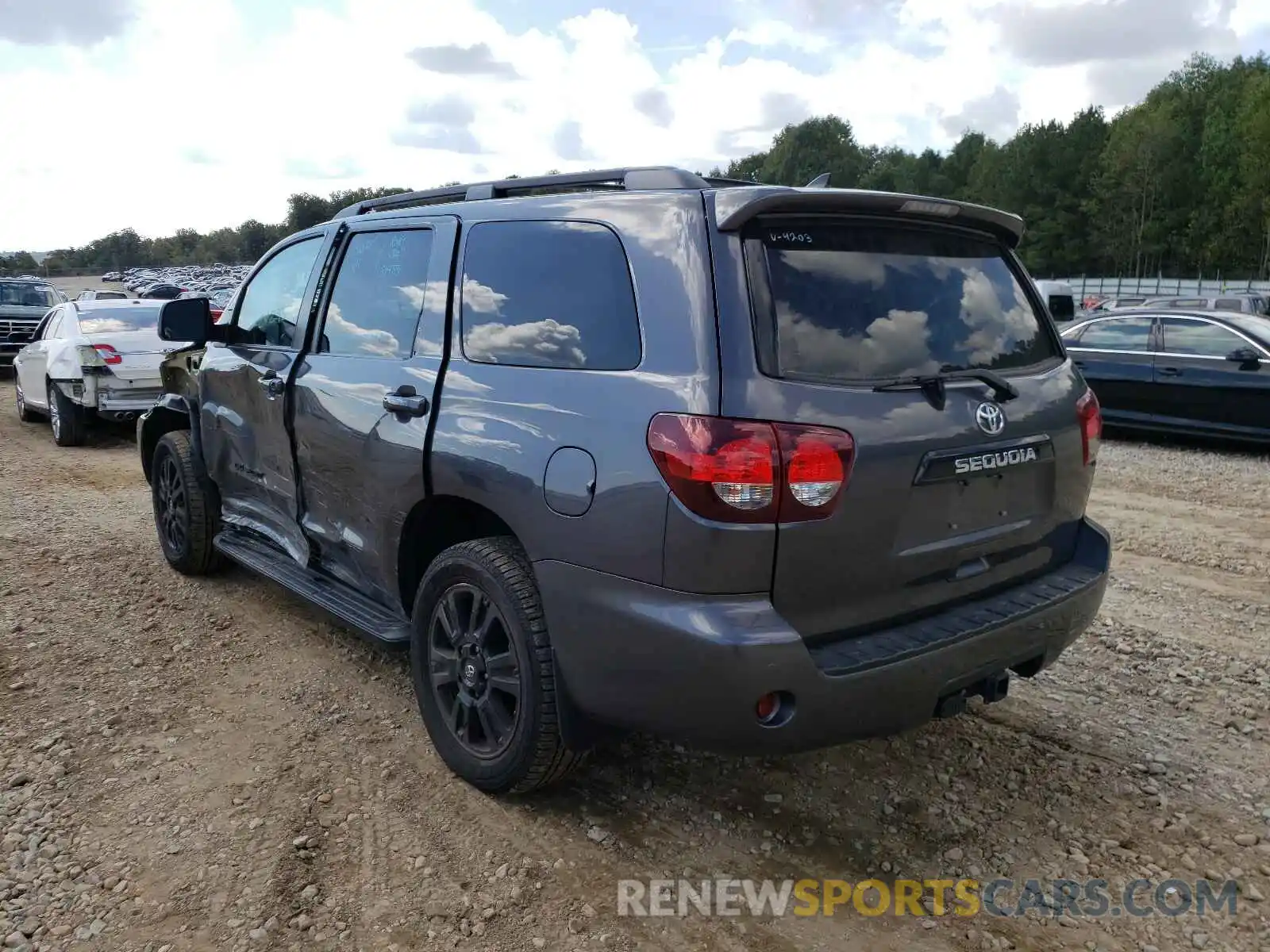 3 Photograph of a damaged car 5TDBY5G18KS174203 TOYOTA SEQUOIA 2019