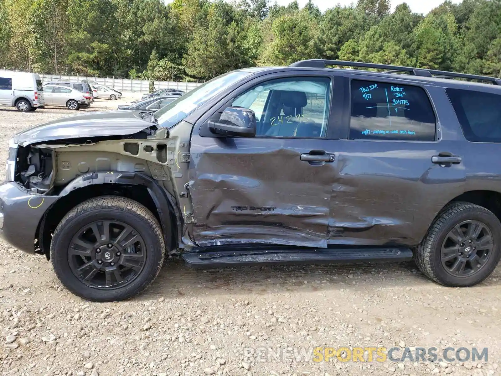 9 Photograph of a damaged car 5TDBY5G18KS174203 TOYOTA SEQUOIA 2019