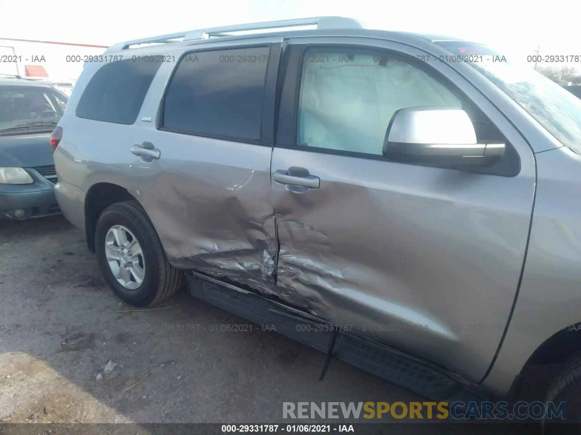 6 Photograph of a damaged car 5TDBY5G19KS166580 TOYOTA SEQUOIA 2019