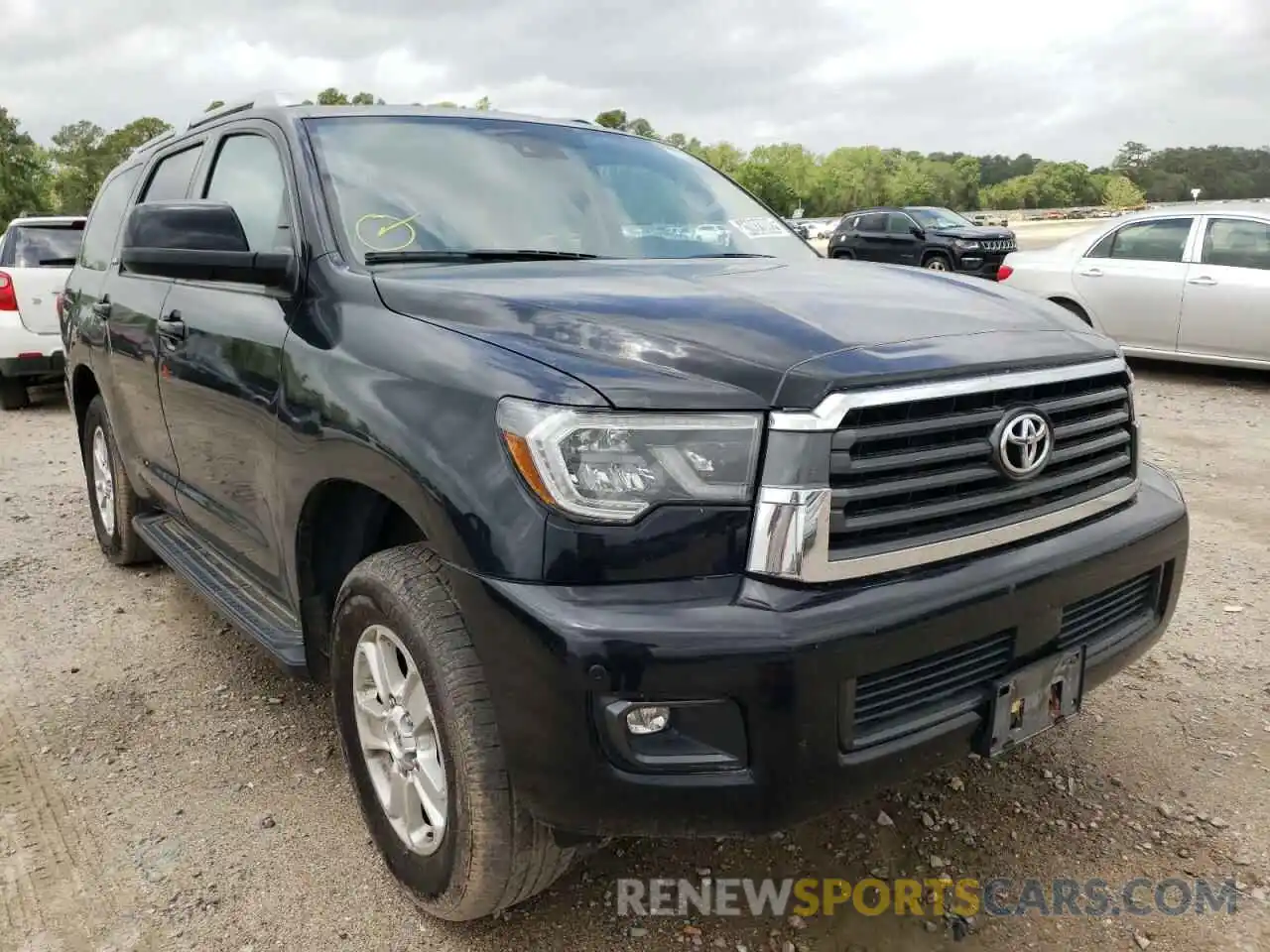 1 Photograph of a damaged car 5TDBY5G19KS169379 TOYOTA SEQUOIA 2019