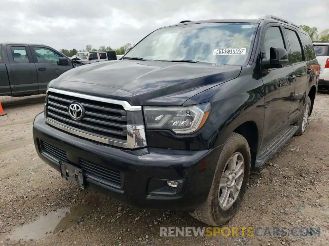 2 Photograph of a damaged car 5TDBY5G19KS169379 TOYOTA SEQUOIA 2019